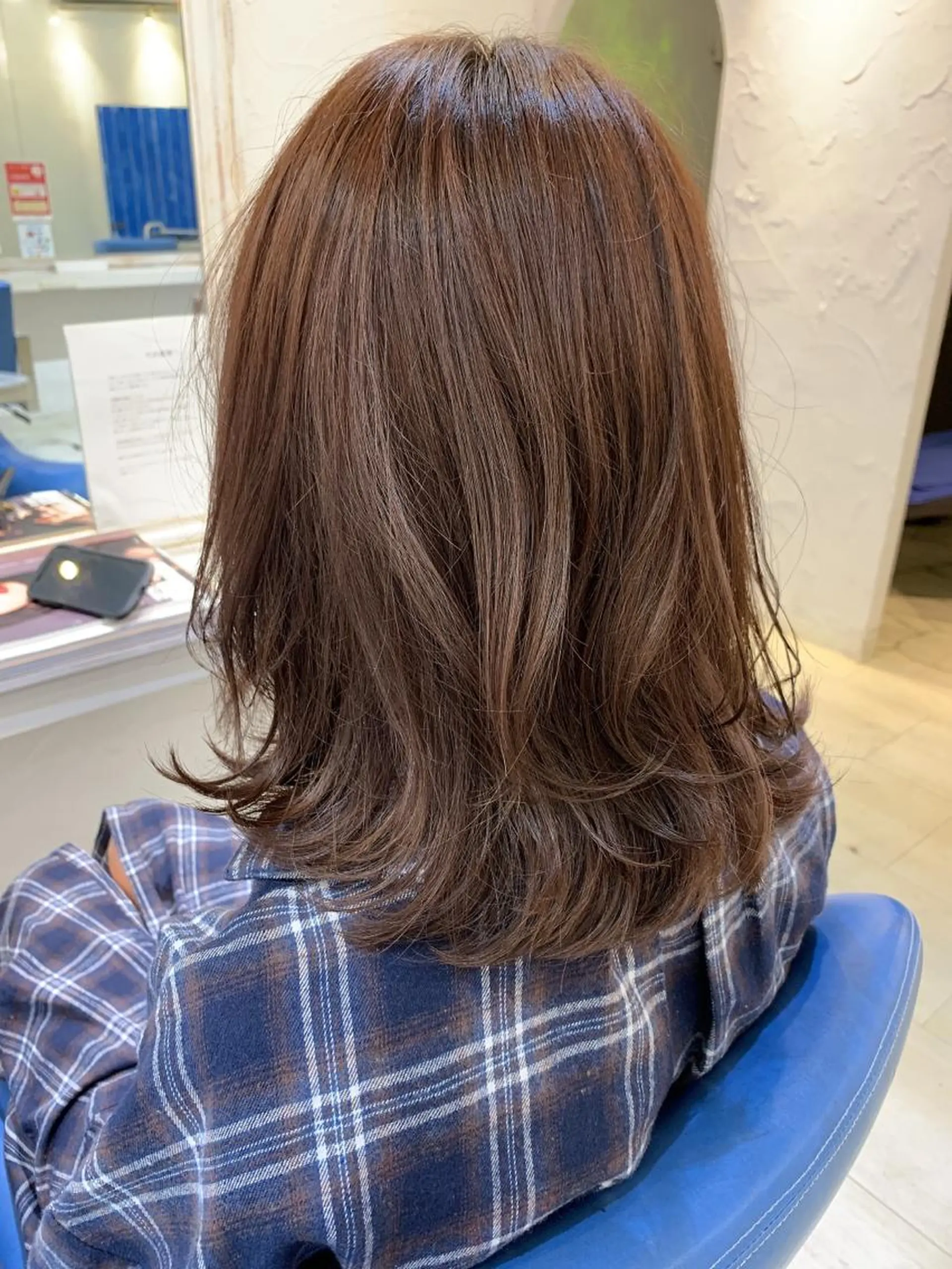 ミディアム カラー ヘアカラー ヘッドスパ 中目黒✂︎店長✂︎ TOMOHIROのヘアスタイル