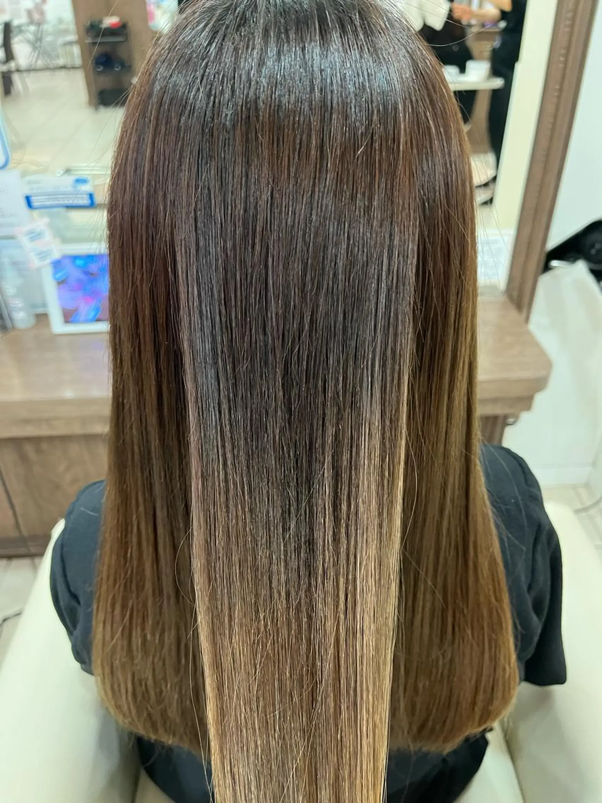 ロング くせ毛 髪質改善 縮毛矯正 トリートメント カット 縮毛矯正 トリートメント 《大人気髪質改善》 プログレス国分寺店のヘアスタイル