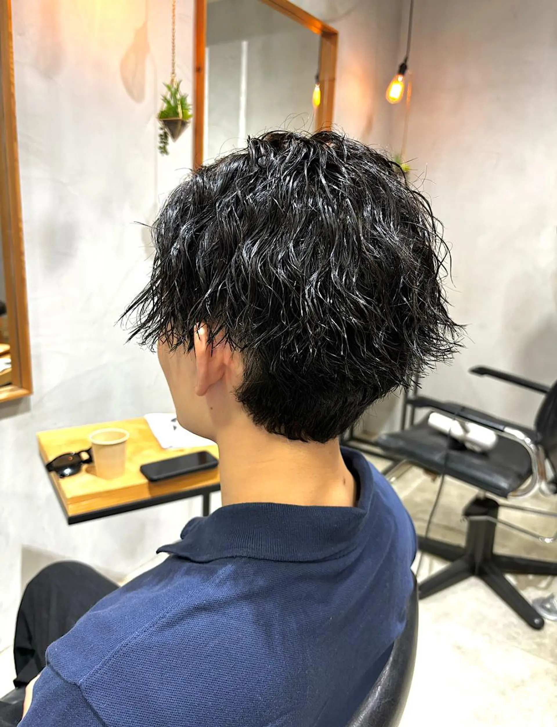 ショート パーマ メンズ メンズパーマ カット パーマ 髙橋建太/ ニュアンスパーマ✂️のヘアスタイル