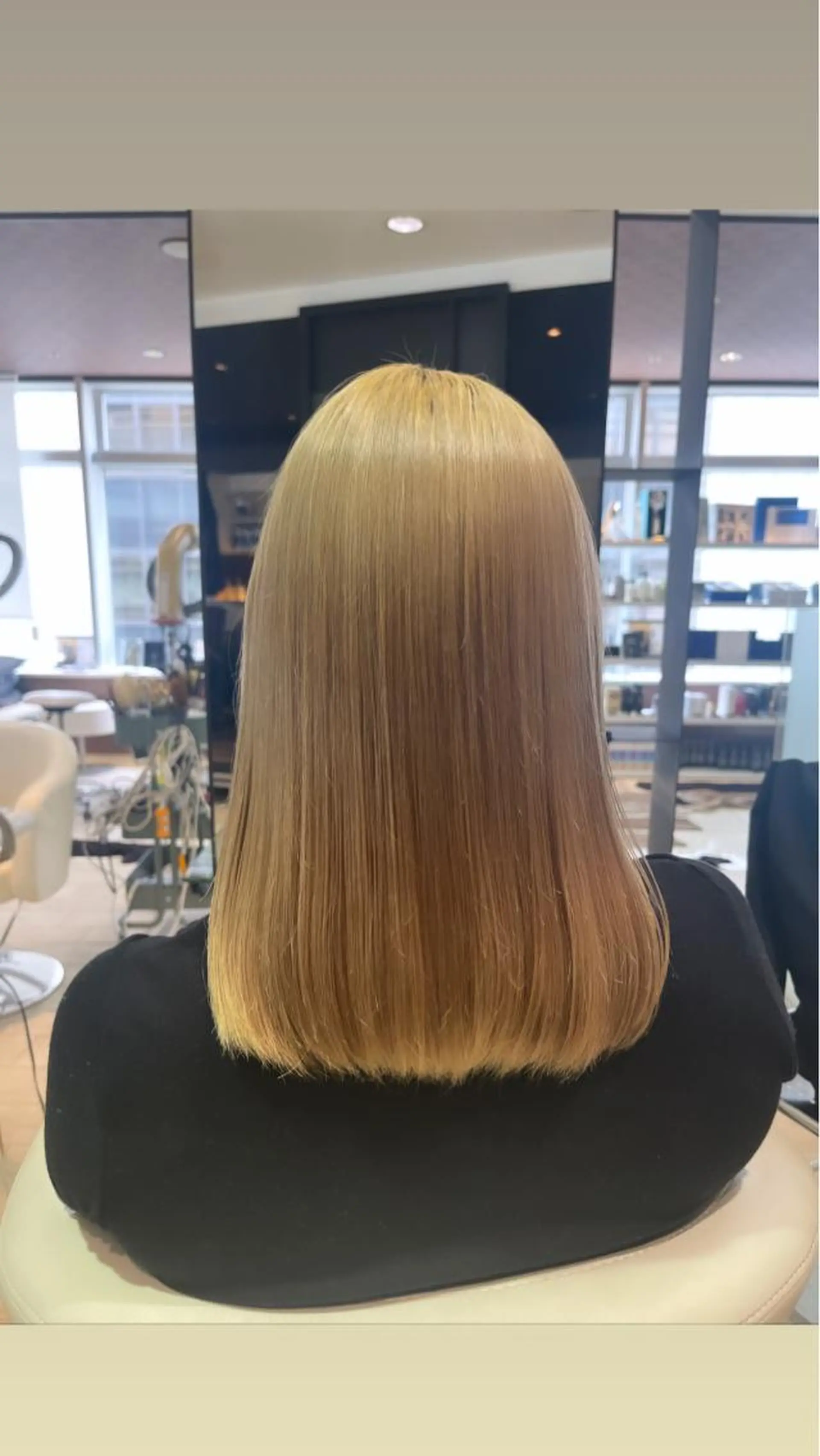 ミディアム ヘアカラー トリートメント air-GINZA所属・艶カラー/髪質改善 園田萌華のヘアスタイル
