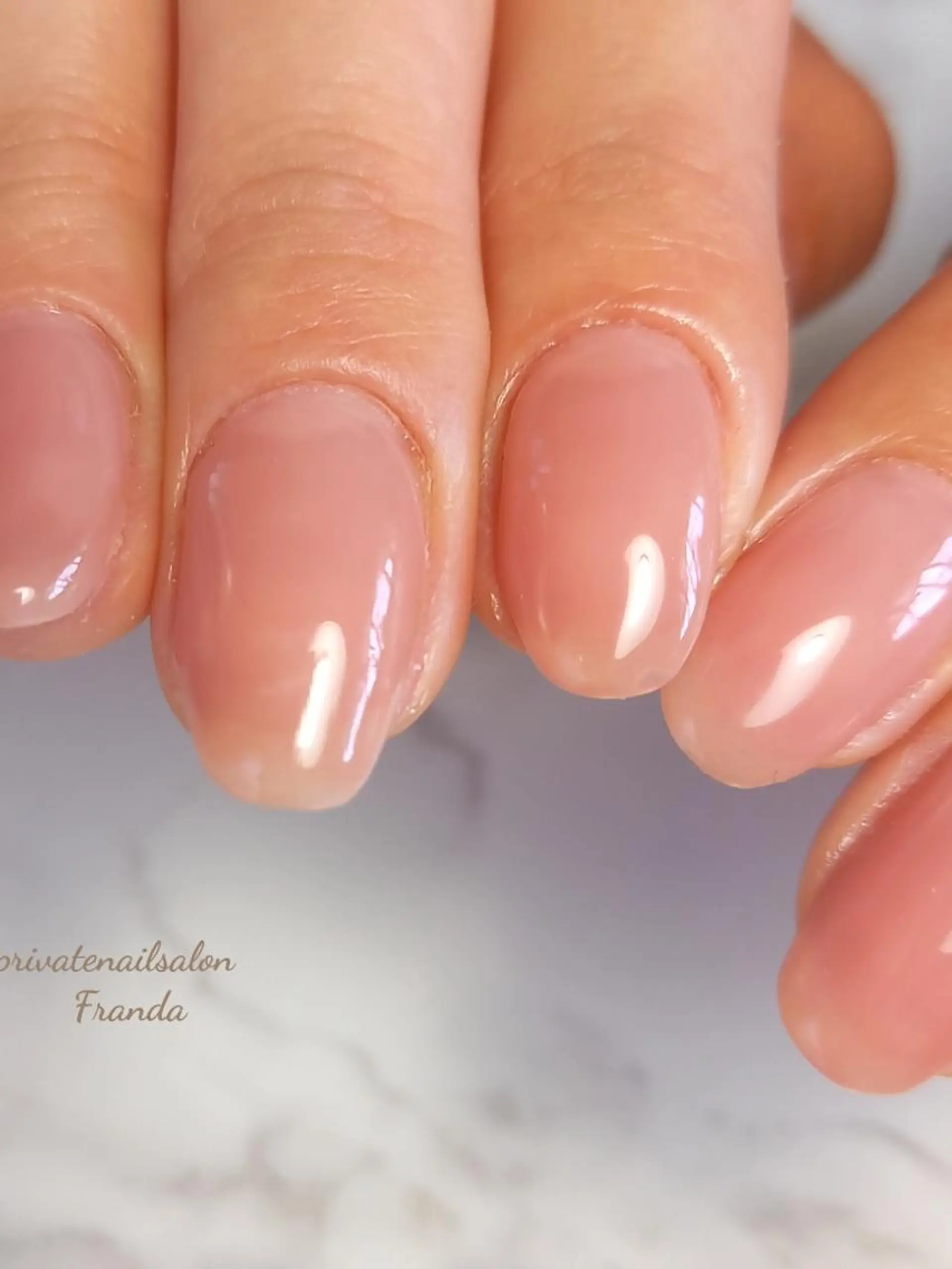 ネイル ワンカラーネイル Franda ✾のネイルデザイン