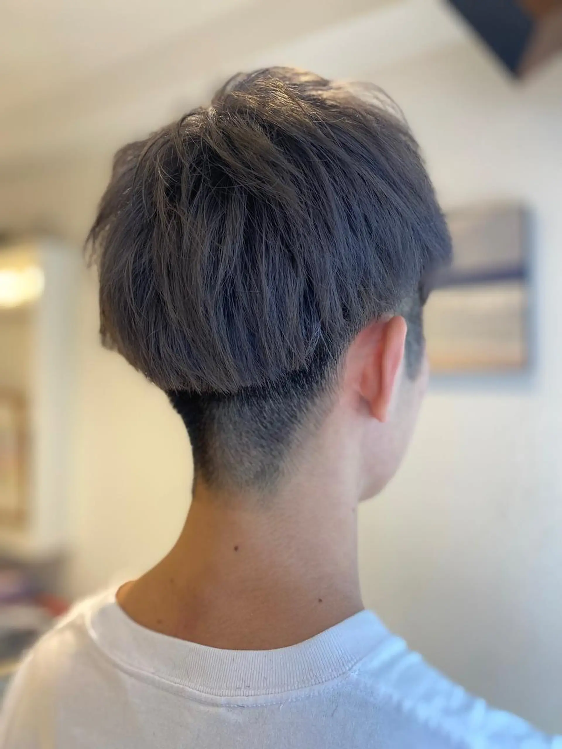 ショート カラー メンズ カット ヘアカラー kawabe maikoのヘアスタイル