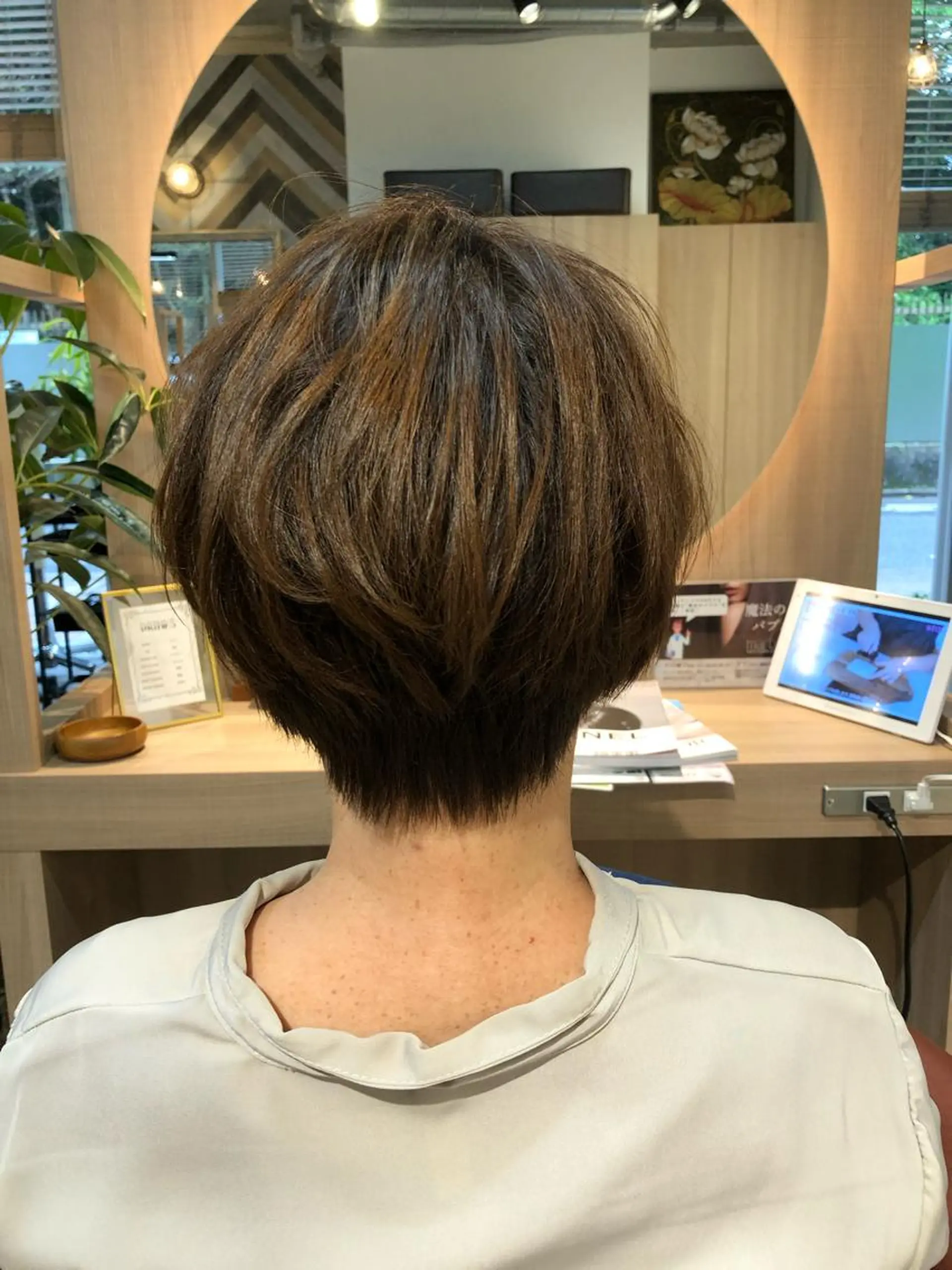 ショート 美髪応援！ツヤ髪 🦩対馬🦩のヘアスタイル