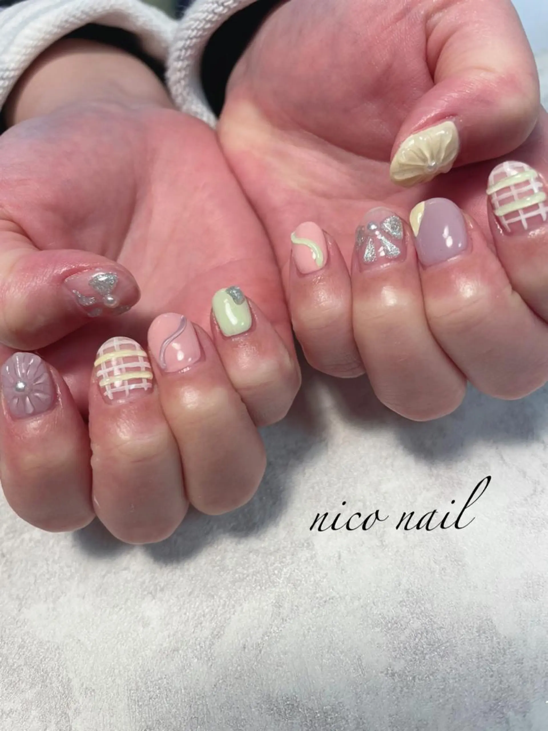ネイル 香芝市ネイルサロン nico nailのネイルデザイン