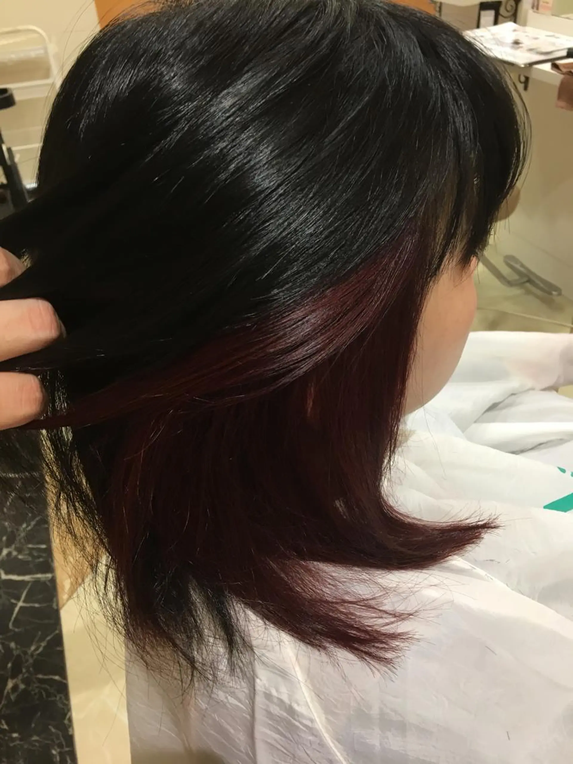 ミディアム 阪口 雄佑のヘアスタイル