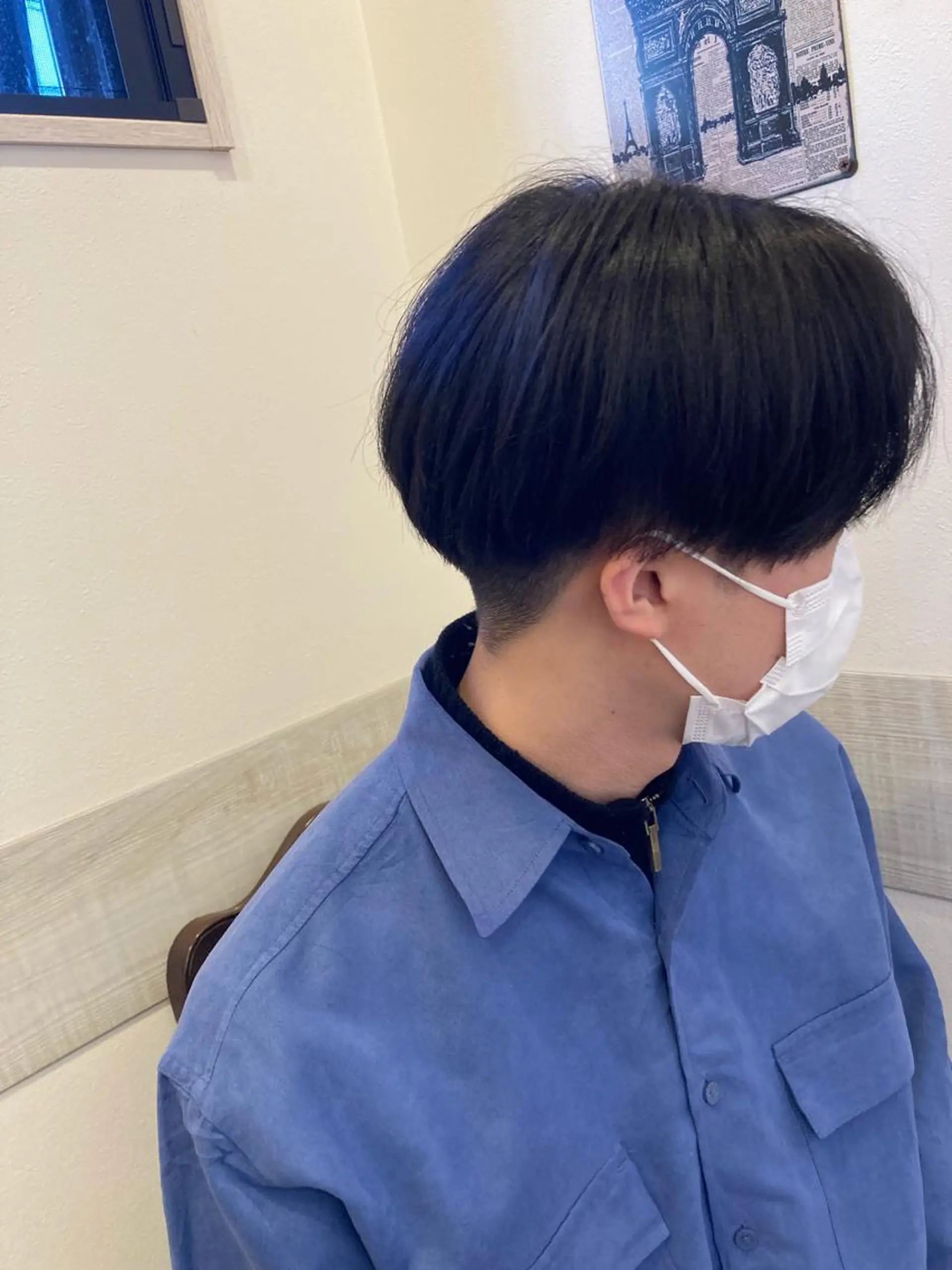 ショート メンズ マッシュ 佐藤 睦月のヘアスタイル