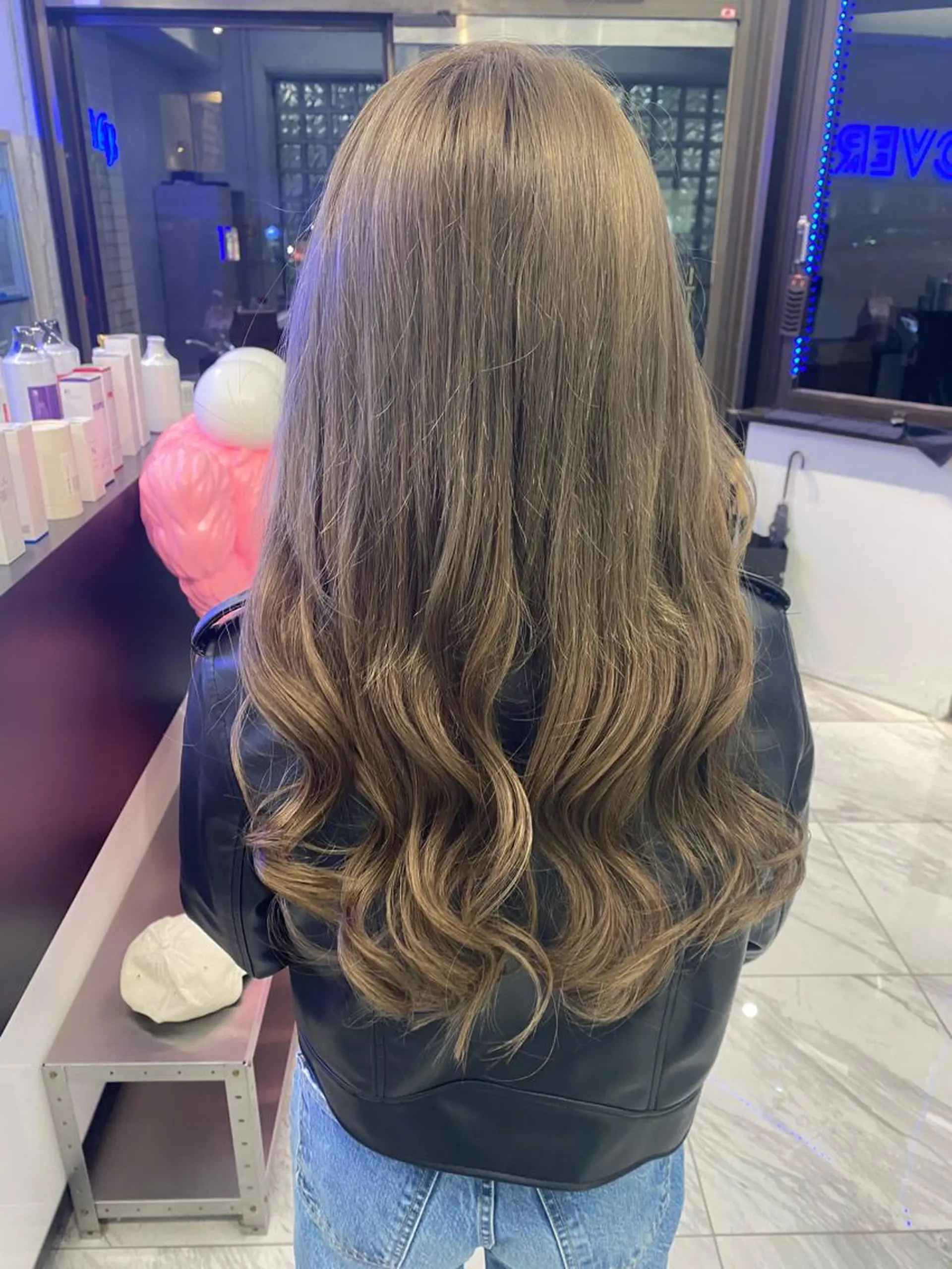 ロング エクステ 中村 海星のヘアスタイル