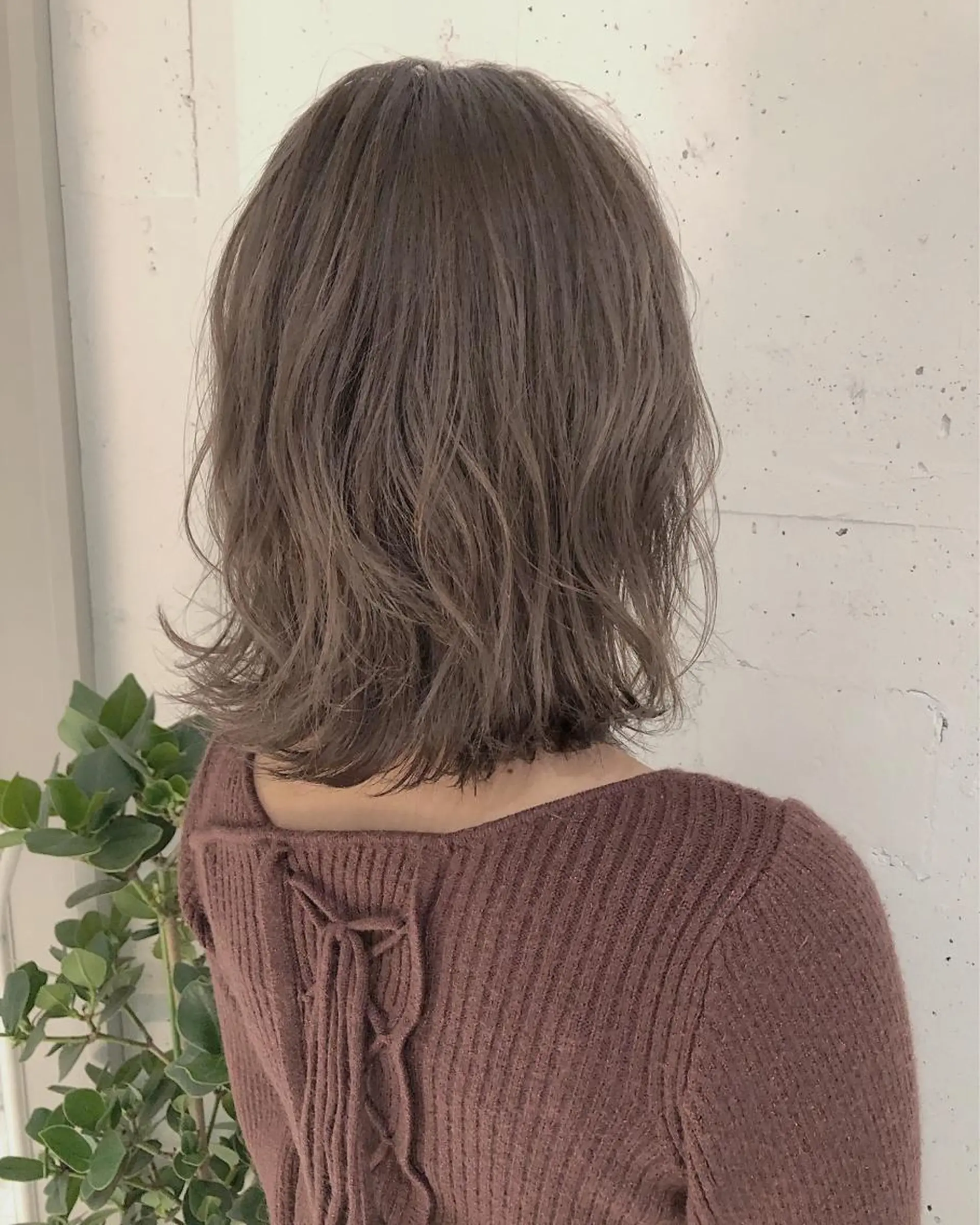 ミディアム カラー ヘアカラー トリートメント 🪞韓国透けhair 🪞honokaのヘアスタイル