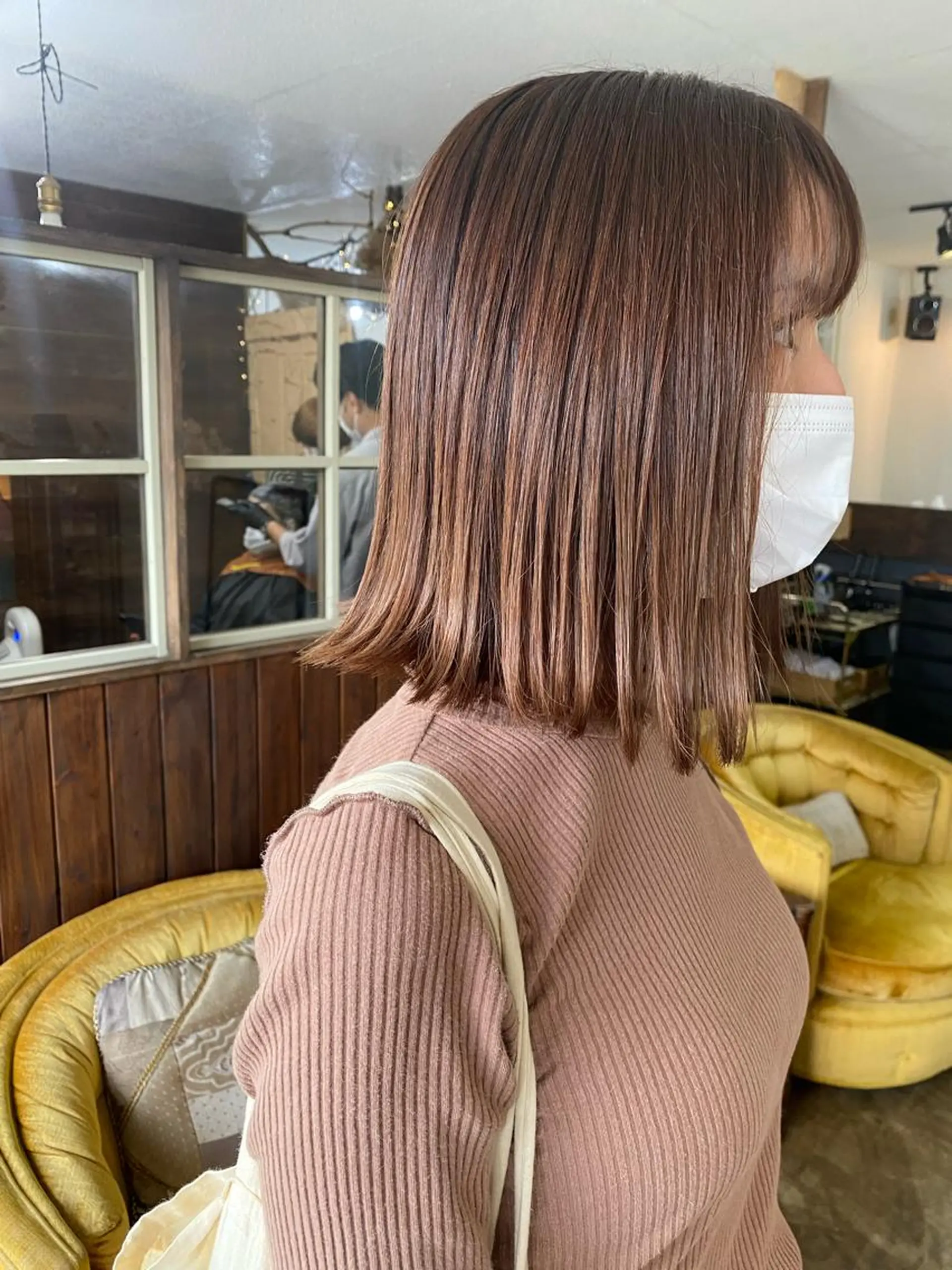 カラー トリートメント 艶カラー🫧 MOMOYOのヘアスタイル