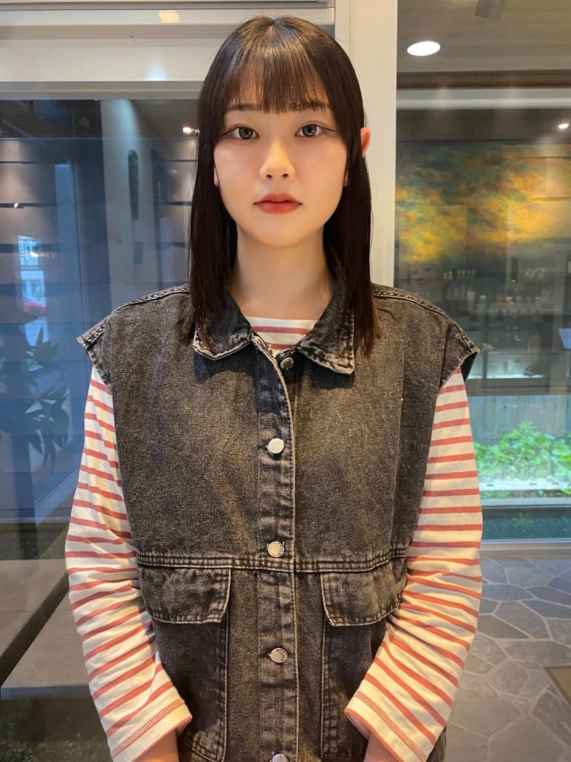 セミロング パーマ nambu-GARDEN所属・上田 昂雅のヘアスタイル