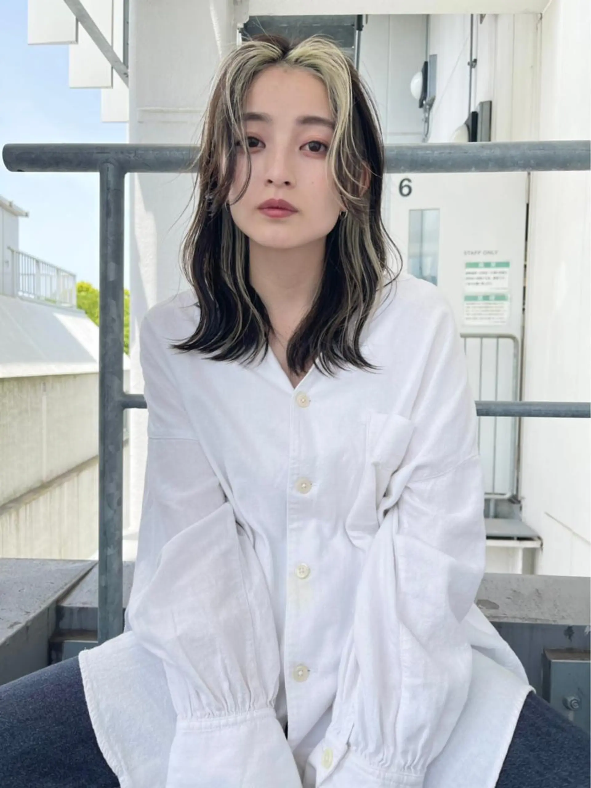 ロング カラー ショートヘア✨️ 𝑨𝒀𝑨𝑻𝑶のヘアスタイル
