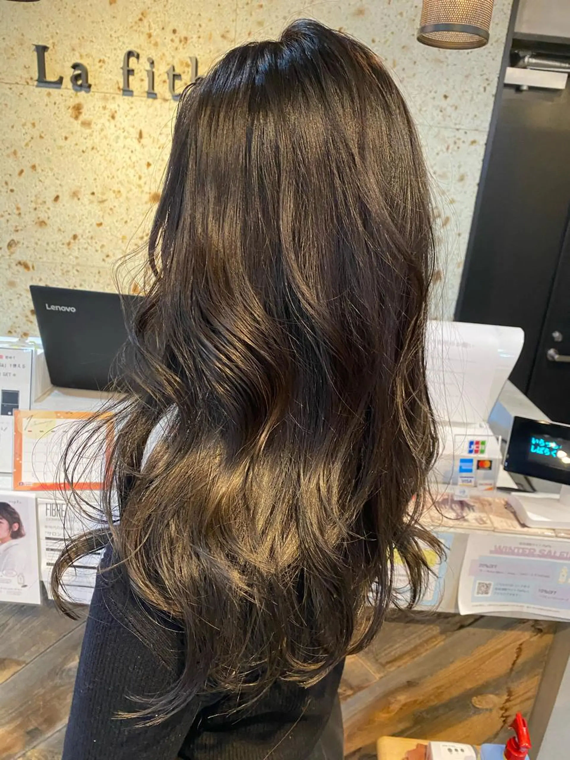 ロング カット ヘアカラー トリートメント sail所属・sail ミウのヘアスタイル