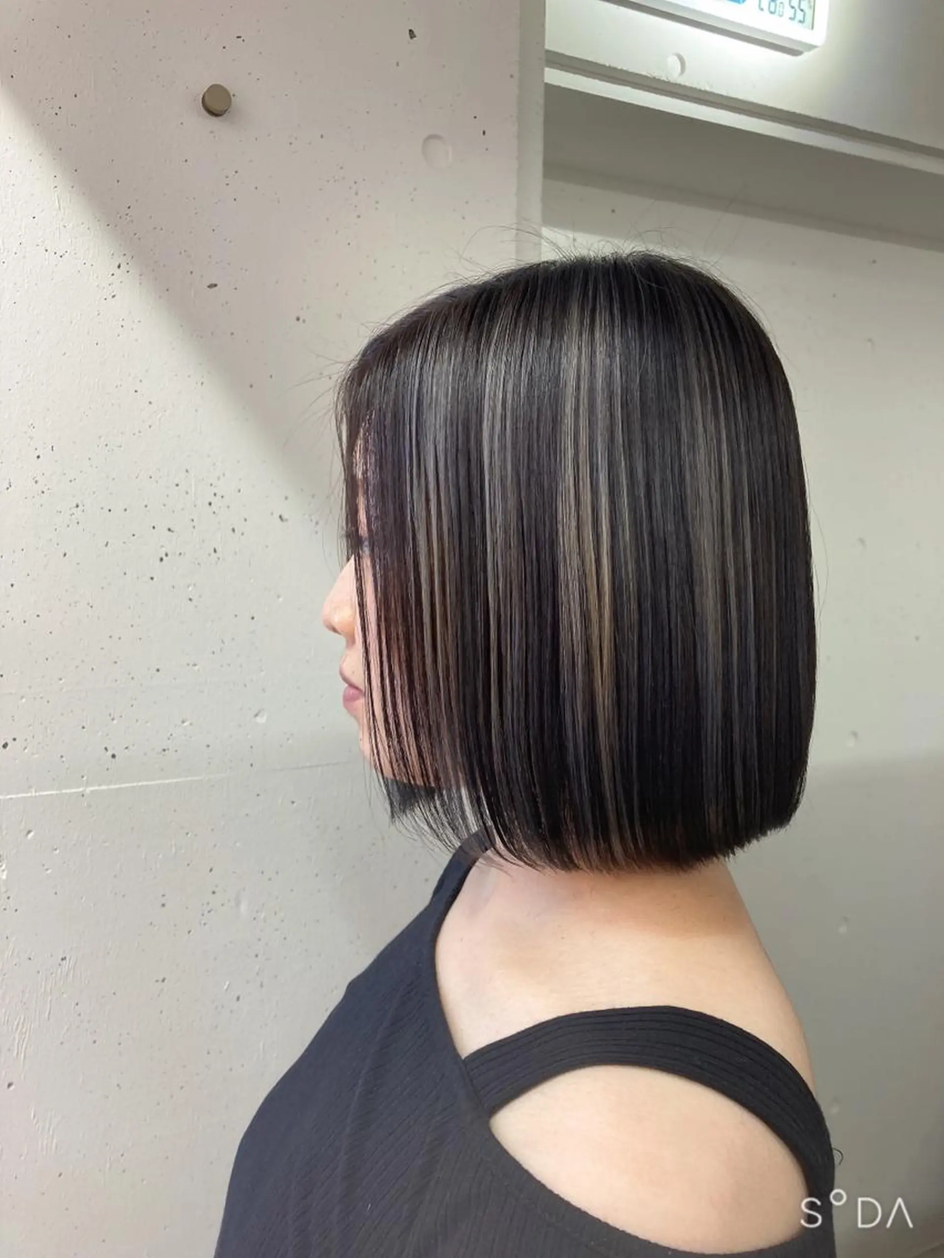 ショート カラー ハイライトカラー ハイライト カット ヘアカラー ミルミー美容室所属・🦄💒💓齎藤 七海子🦄💒💓のマツエク・マツパデザイン