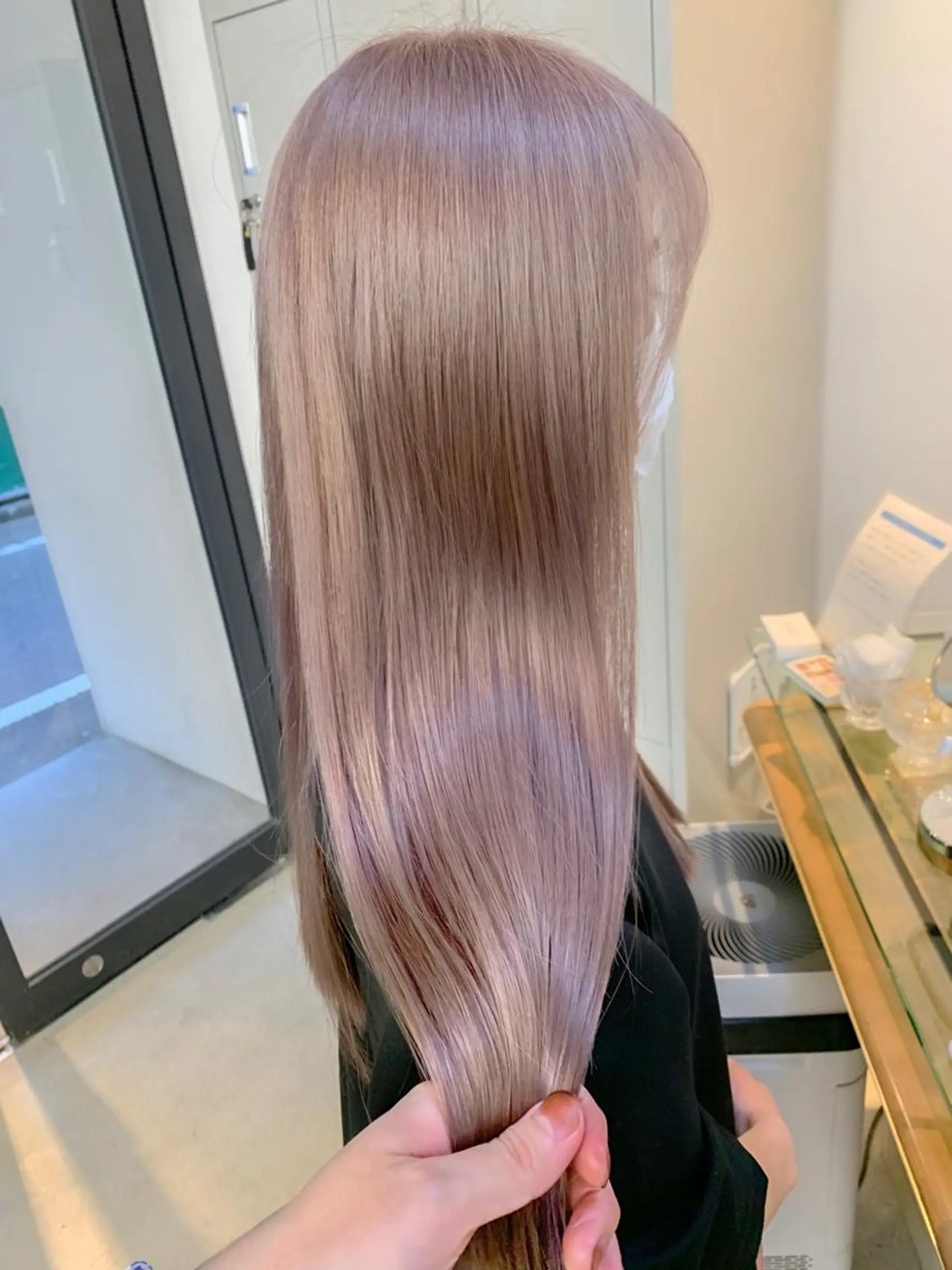 カラー 瀬戸 杏珠のヘアスタイル