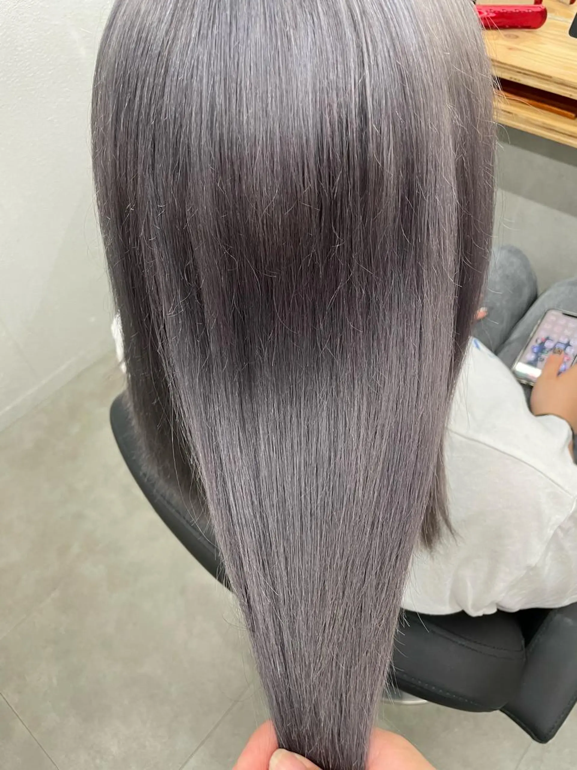 セミロング カラー ヘアカラー トリートメント ひより ／Nのヘアスタイル