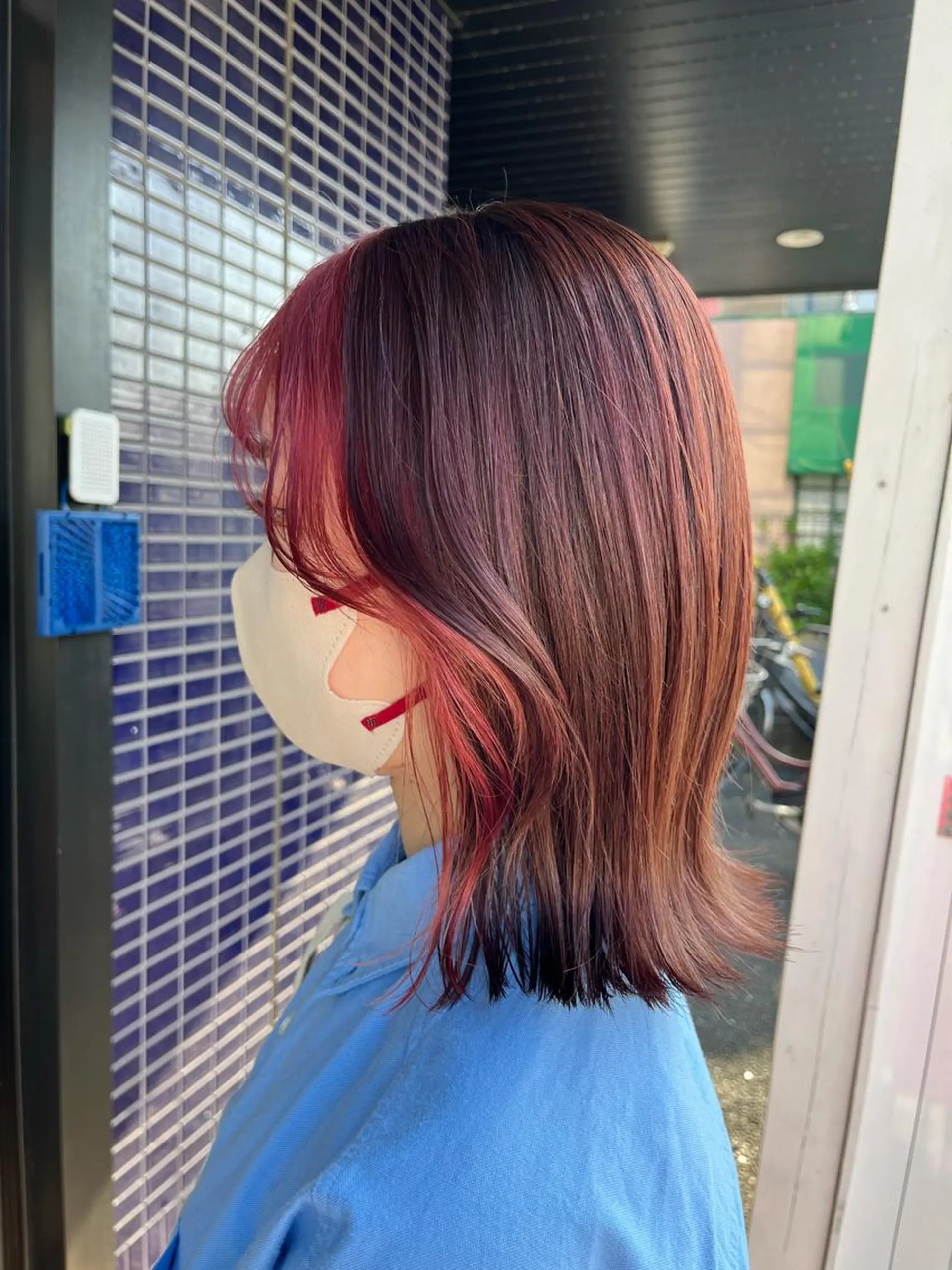 ミディアム カット ヘアカラー トリートメント TELA HAIR所属・長谷川 千尋のヘアスタイル