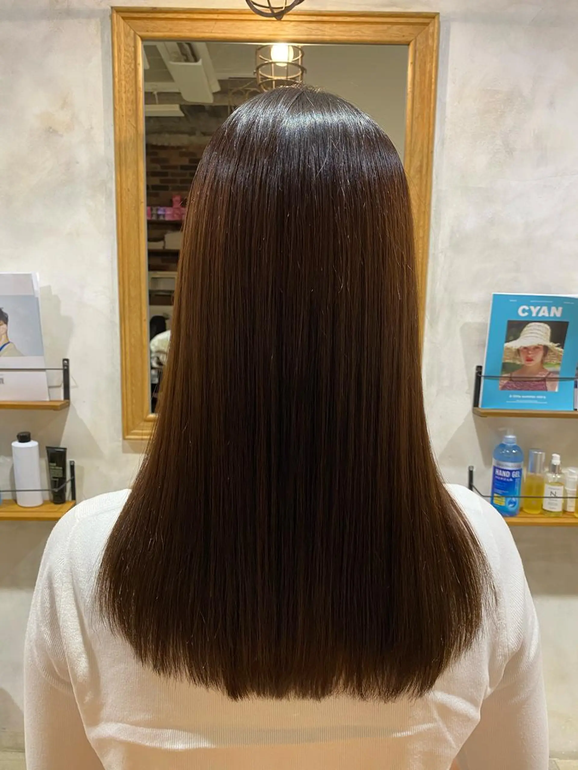 カラー パーマ メンズ 縮毛矯正 安部 真輝のヘアスタイル