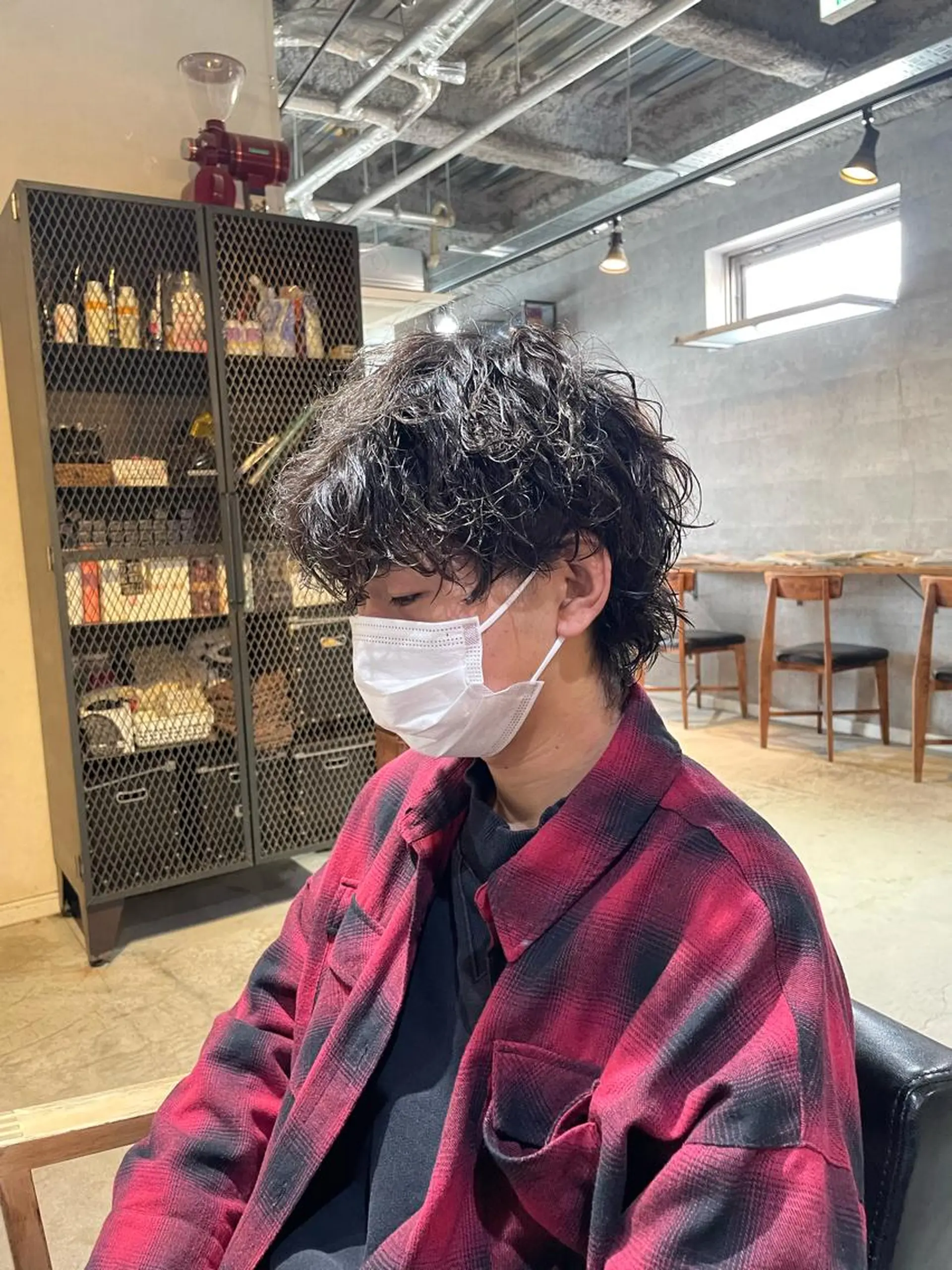 メンズ 名古屋/メンズパーマ 西村侑真のヘアスタイル