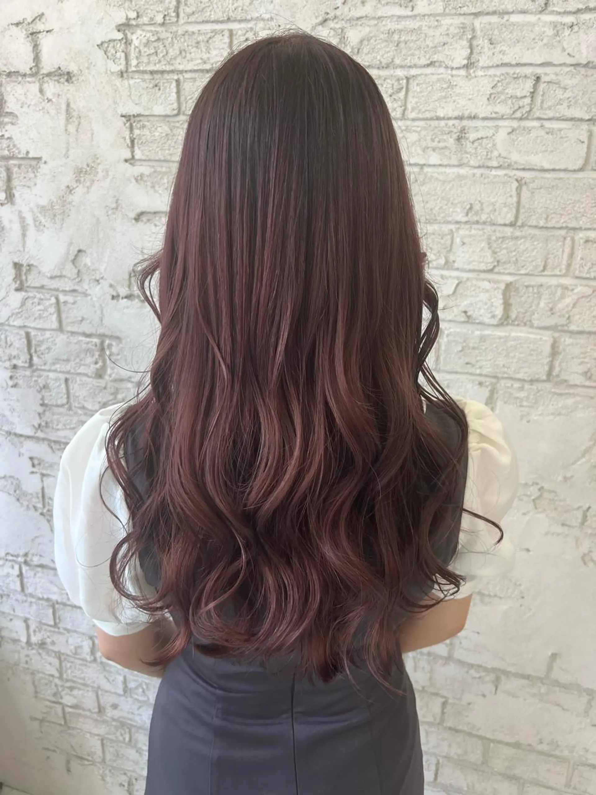 ロング カラー ヘアカラー エクステ＆艶カラー 🎀YURINA🎀のヘアスタイル