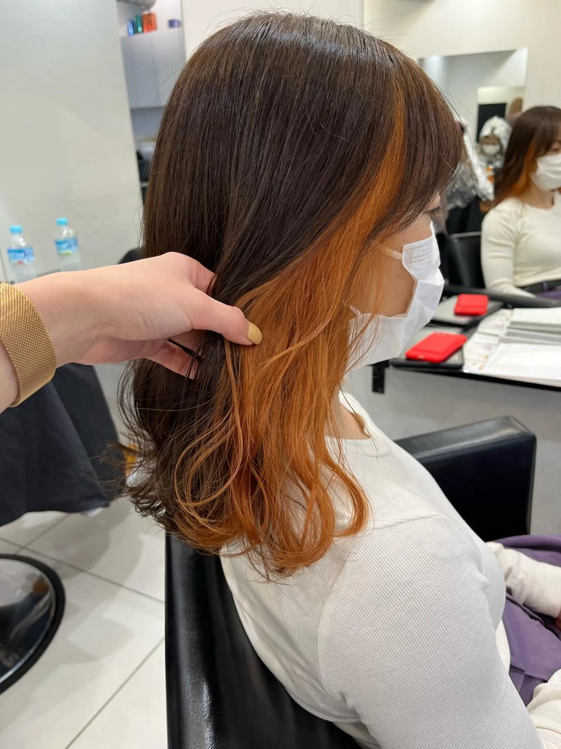 セミロング 韓国風/髪質改善/ Kiyoraのヘアスタイル