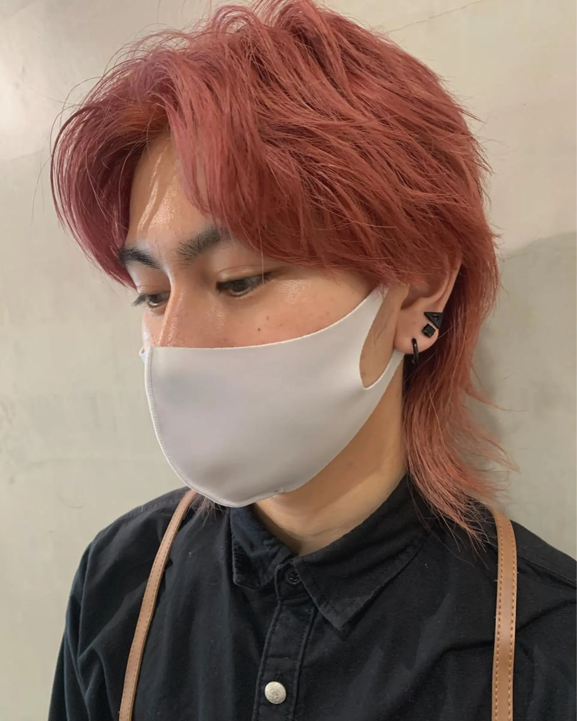 ミディアム カラー メンズ カット ヘアカラー トリートメント 優作 〜縁を大切に〜のヘアスタイル