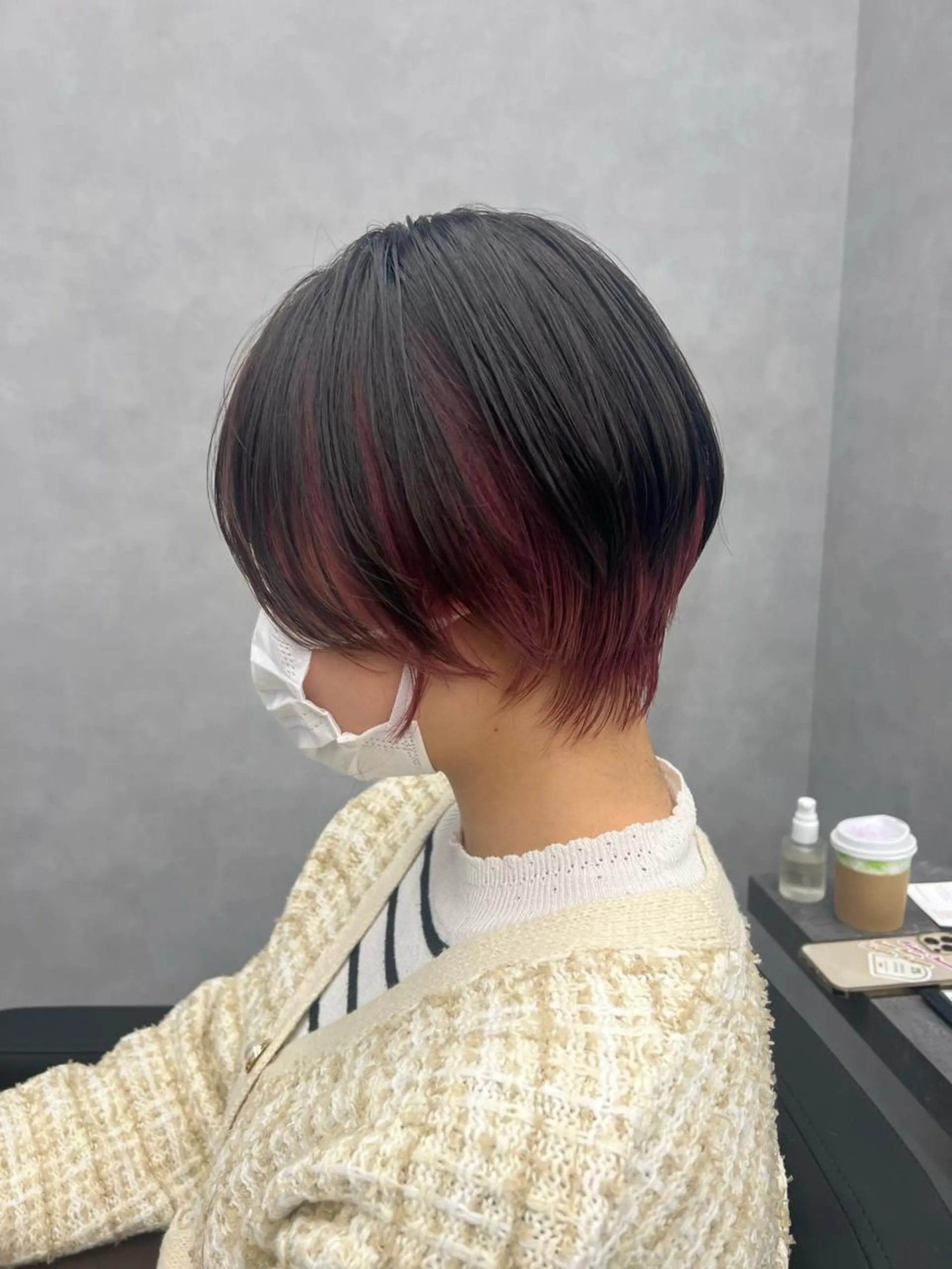 カラー インナーカラー 小林 拓真のヘアスタイル