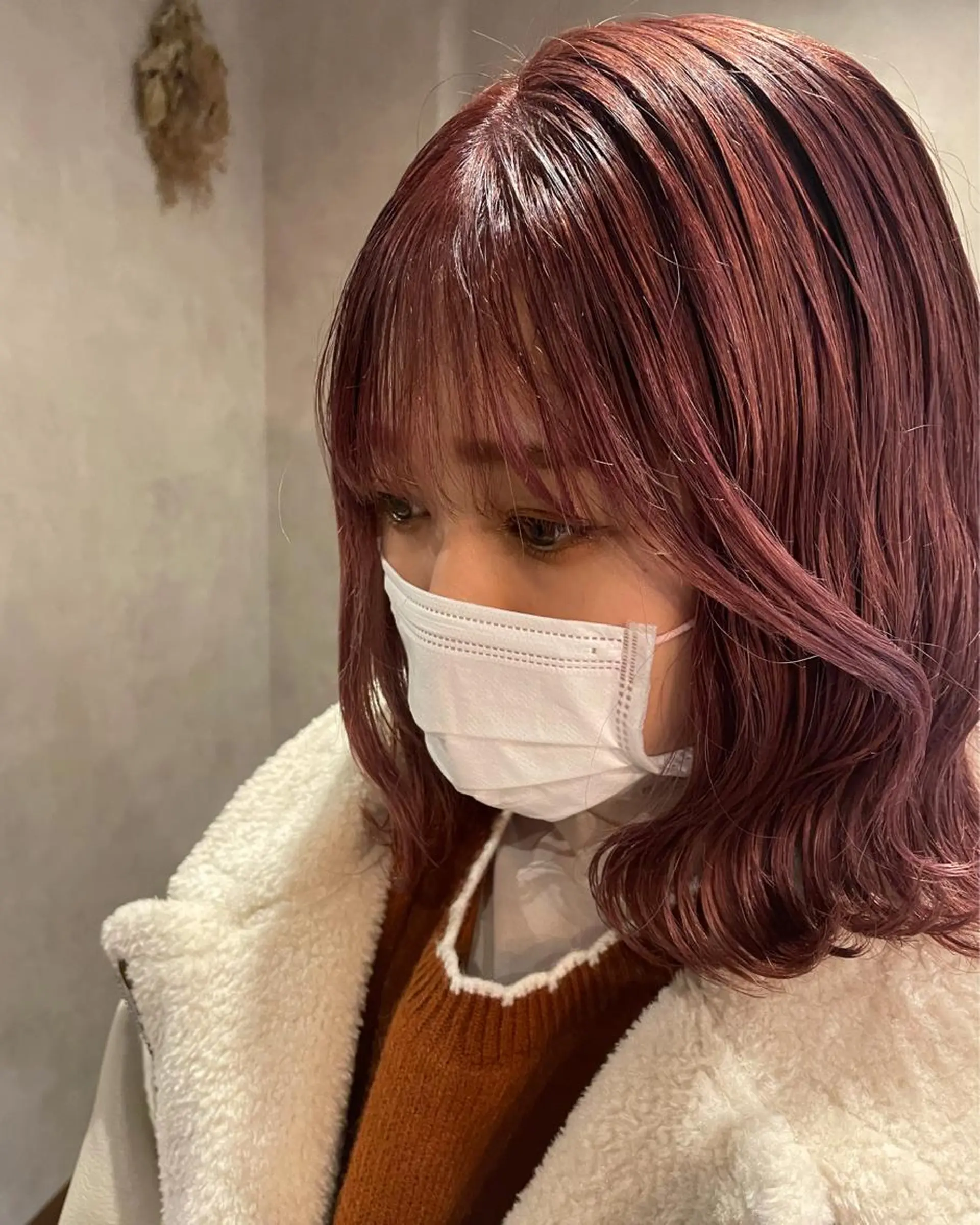 ミディアム 赤味消しcolor 🥣♡Ayaのヘアスタイル