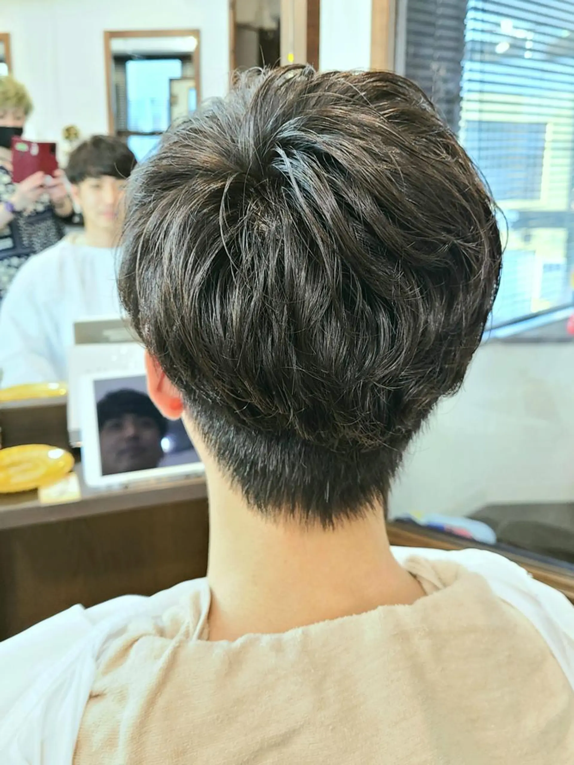 ショート パーマ メンズ 【大宮】デザイナー Anne 諳 アンのヘアスタイル