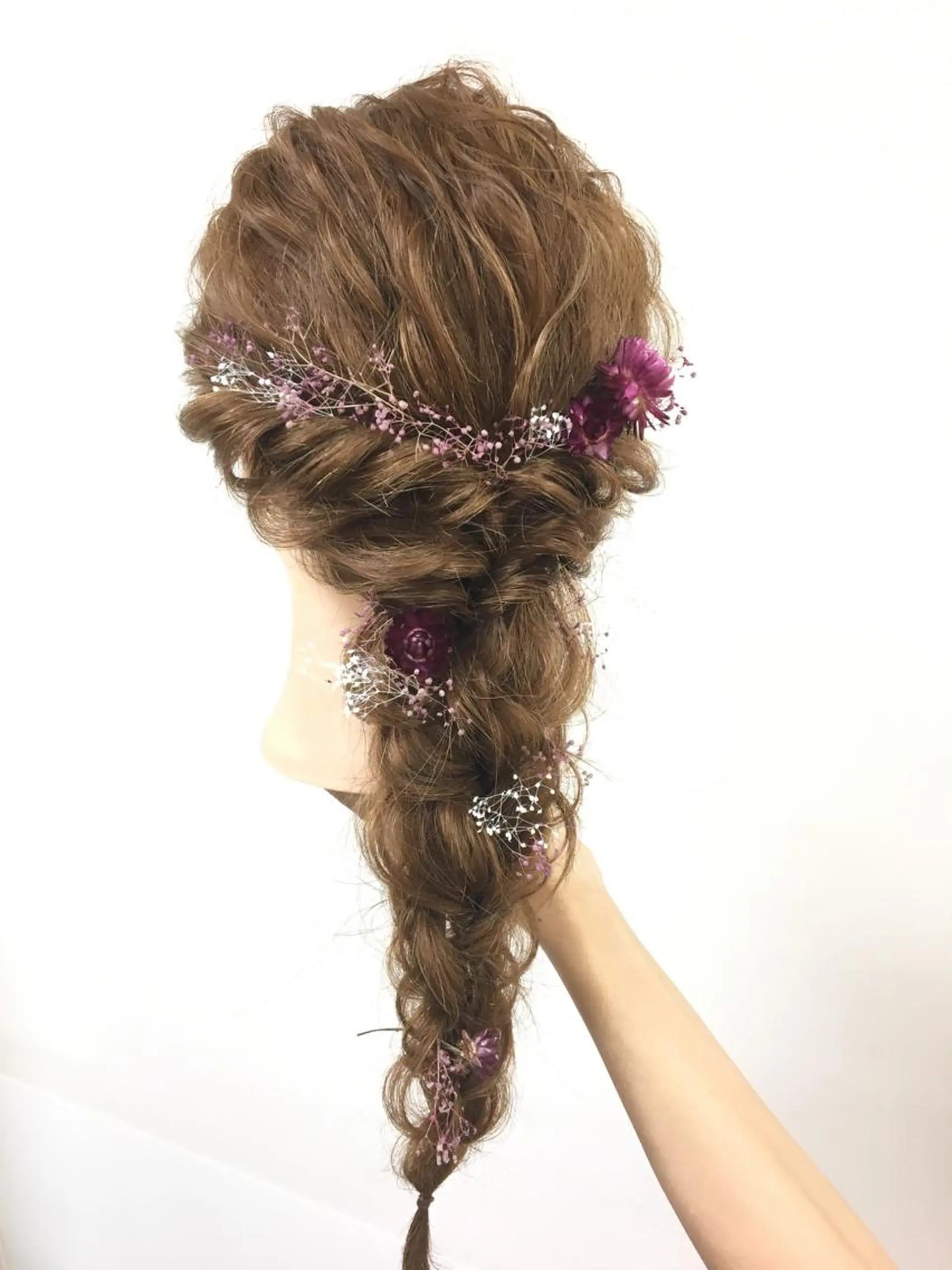 ヘアアレンジ loca by tree所属・うる艶暖色カラー HARUNAのヘアスタイル