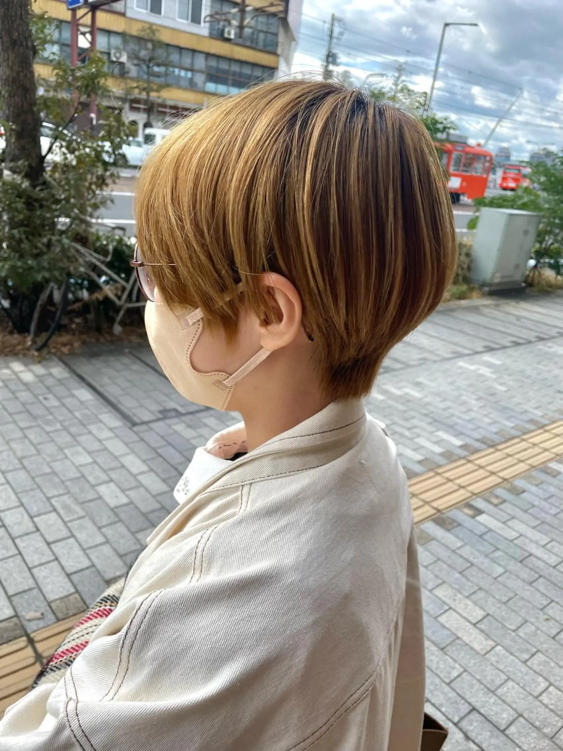 ショート くびれヘア ショートヘア Era Hatsuneのヘアスタイル