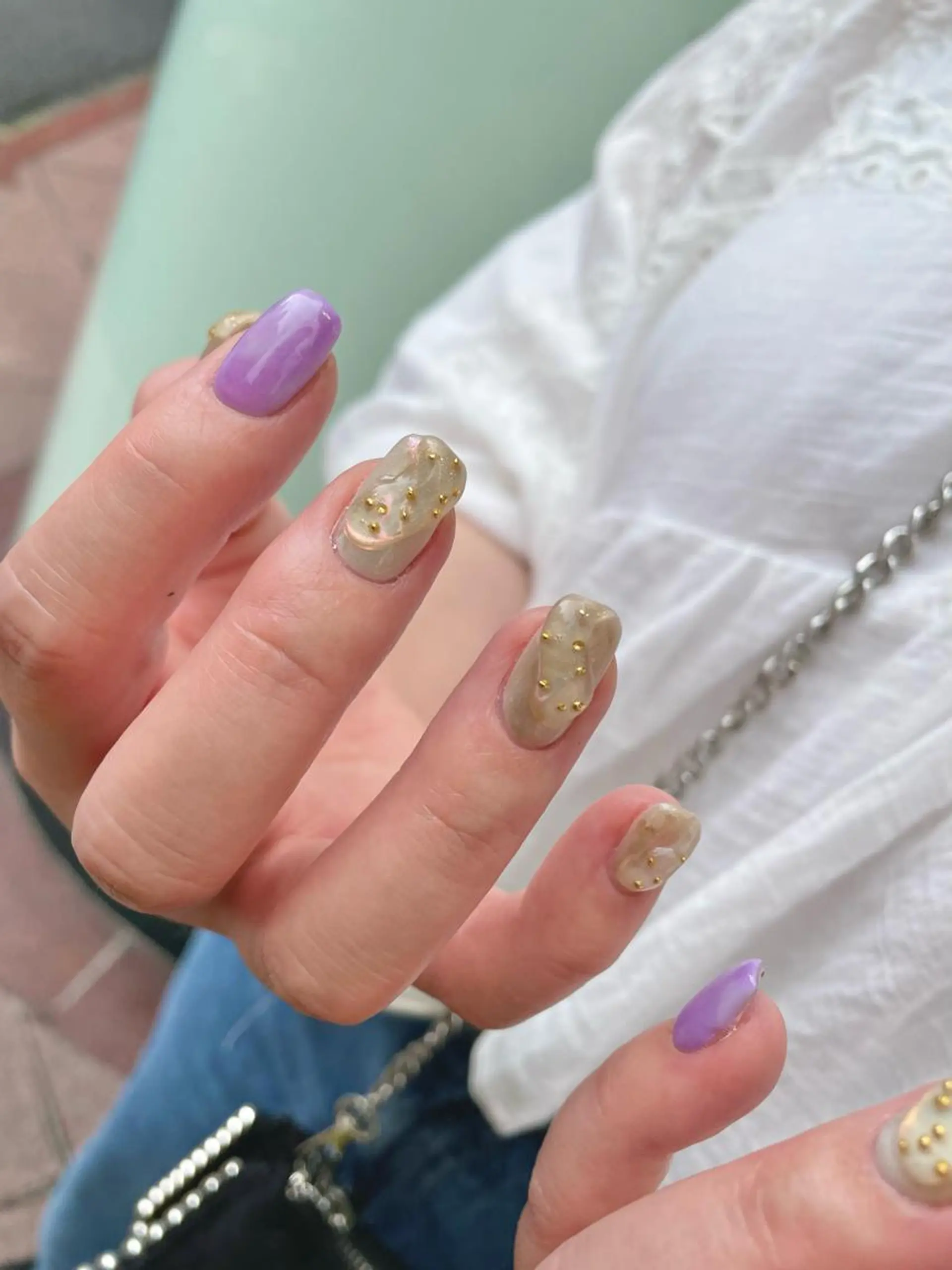 ネイル ハンドネイル Ash関内ネイリスト 荒木晴香のネイルデザイン