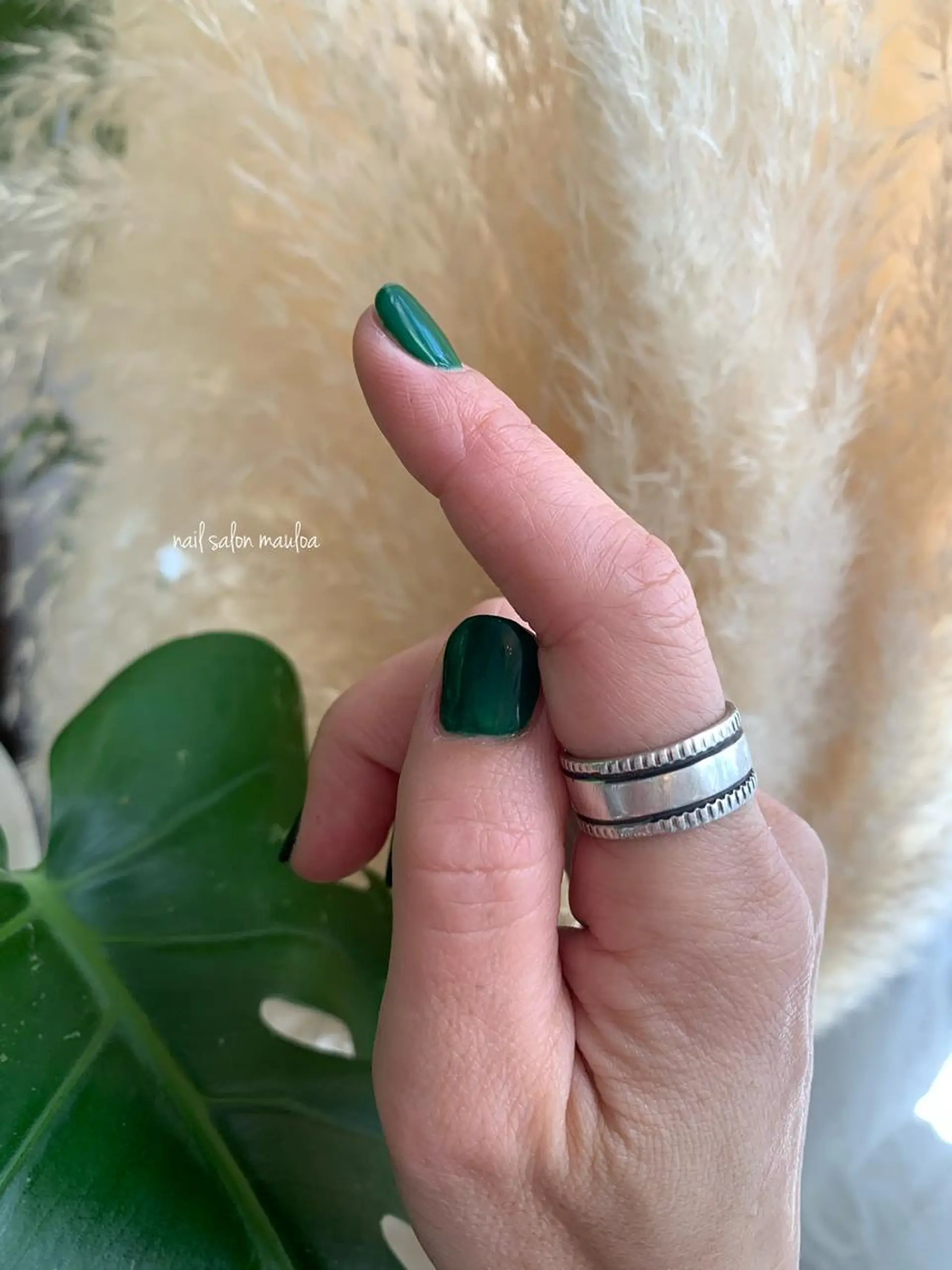 ショート ネイル グリーン pipi..所属・pipi ..のネイルデザイン