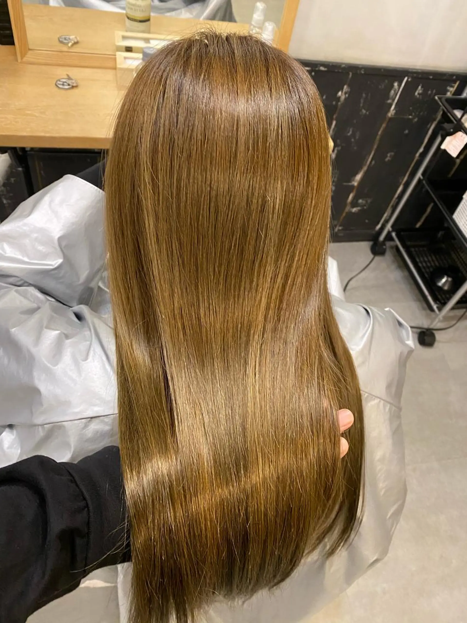 セミロング カラー AUBE HAIRazul吉祥寺所属・髪質改善✨幹細胞✨ ウルツヤ🌈清水　祥のヘアスタイル