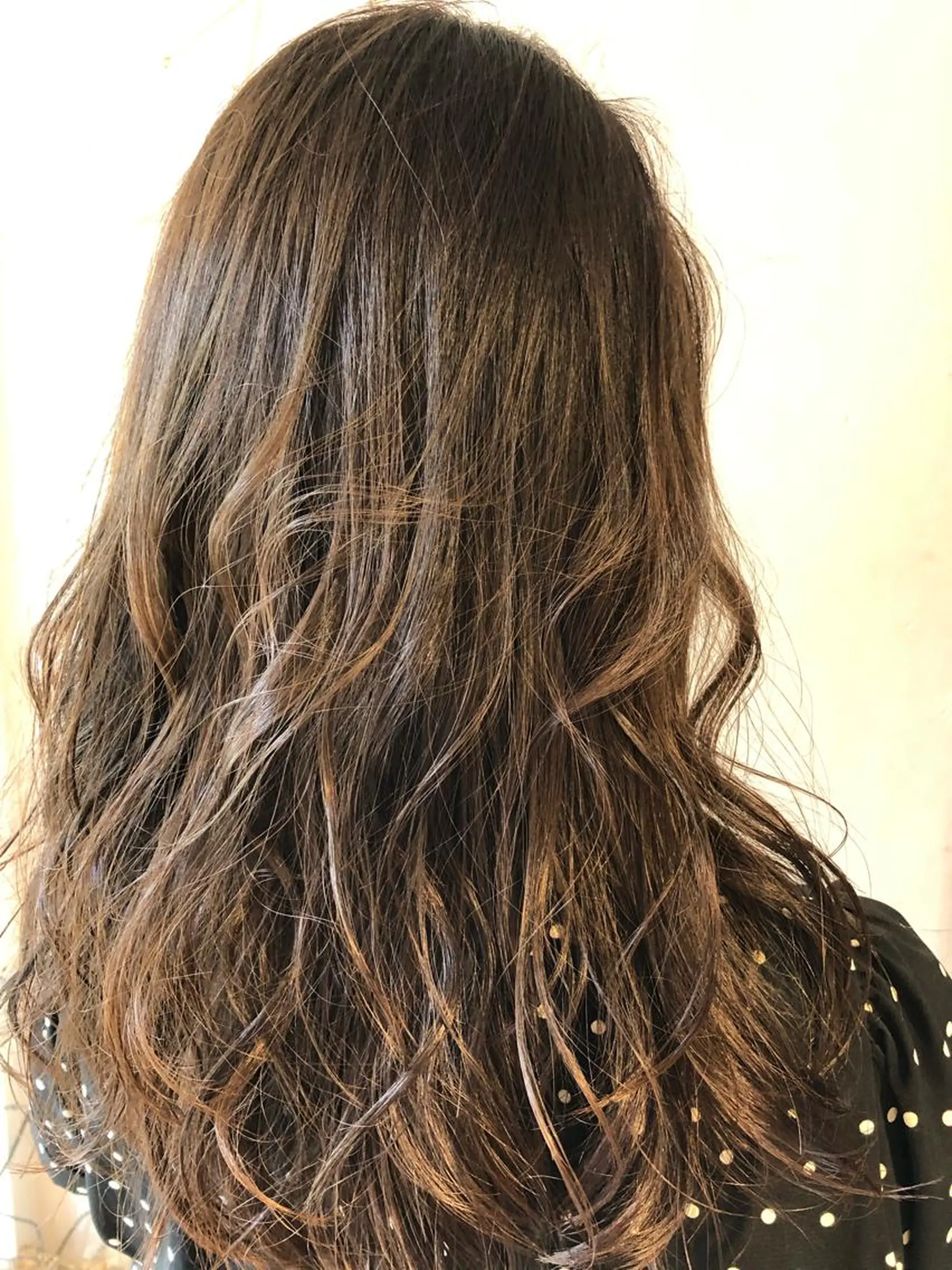 セミロング カット ヘアカラー トリートメント ★糀谷 敬大のヘアスタイル