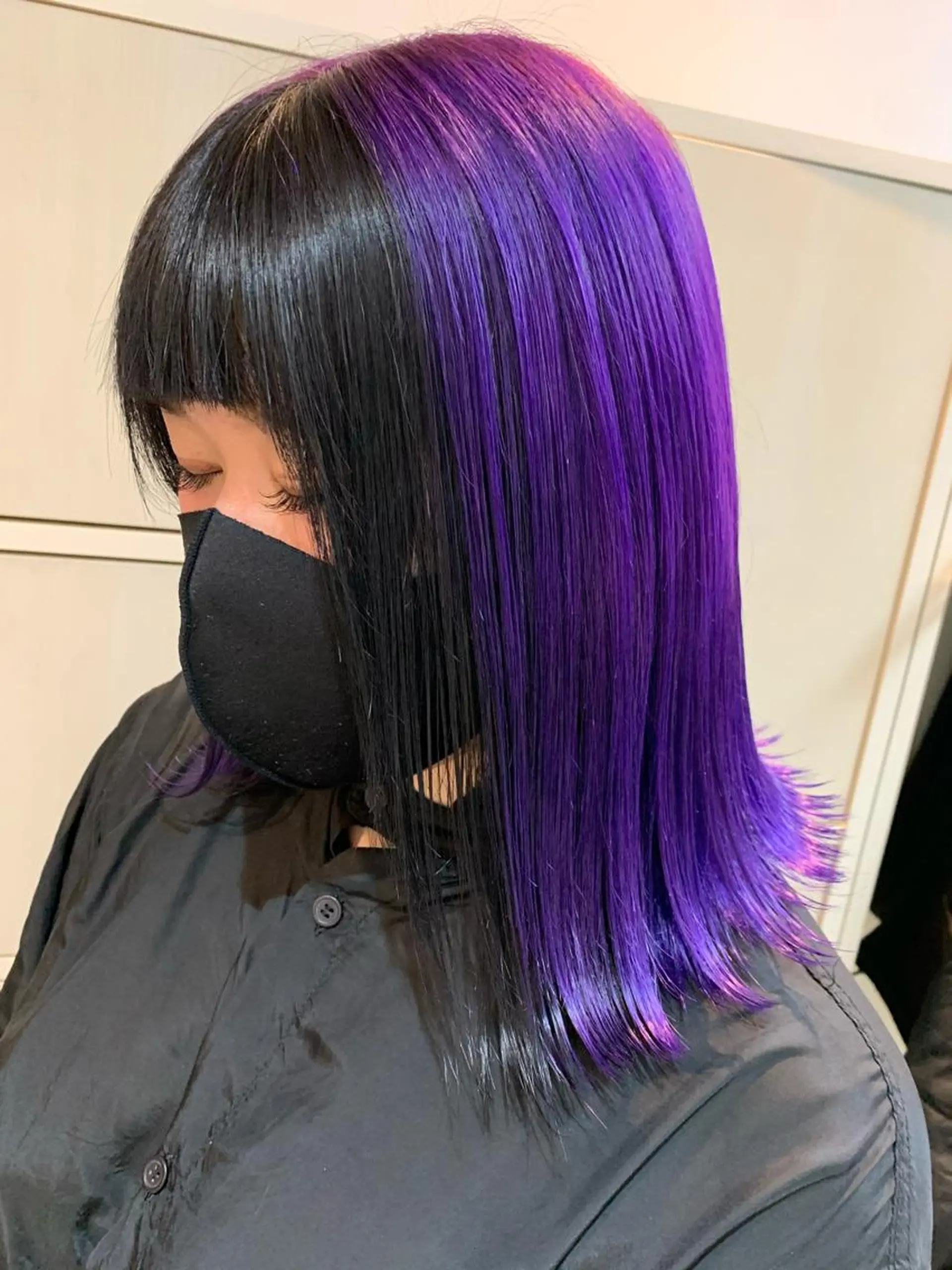 ミディアム カラー デザインカラー ヘアカラー トリートメント 透明感カラー特化型 NAOKIのヘアスタイル