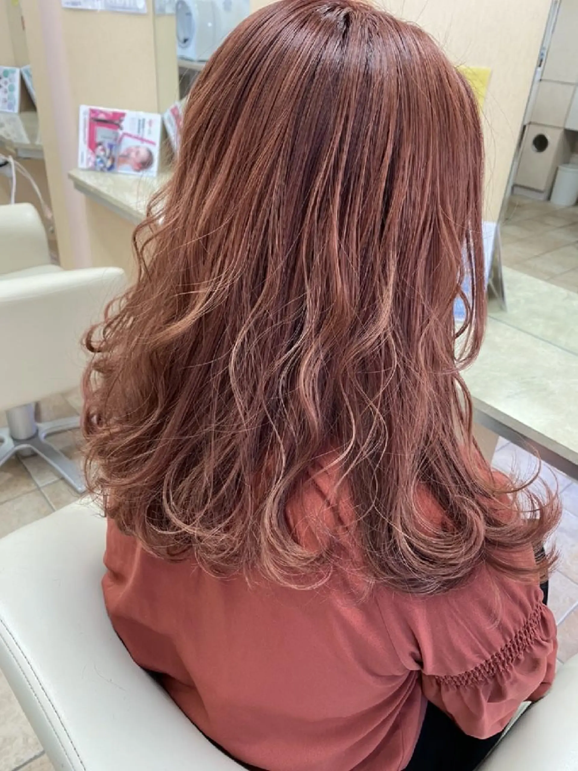 ロング カラー カット ヘアカラー トリートメント BENI 仙台柳生店のヘアスタイル