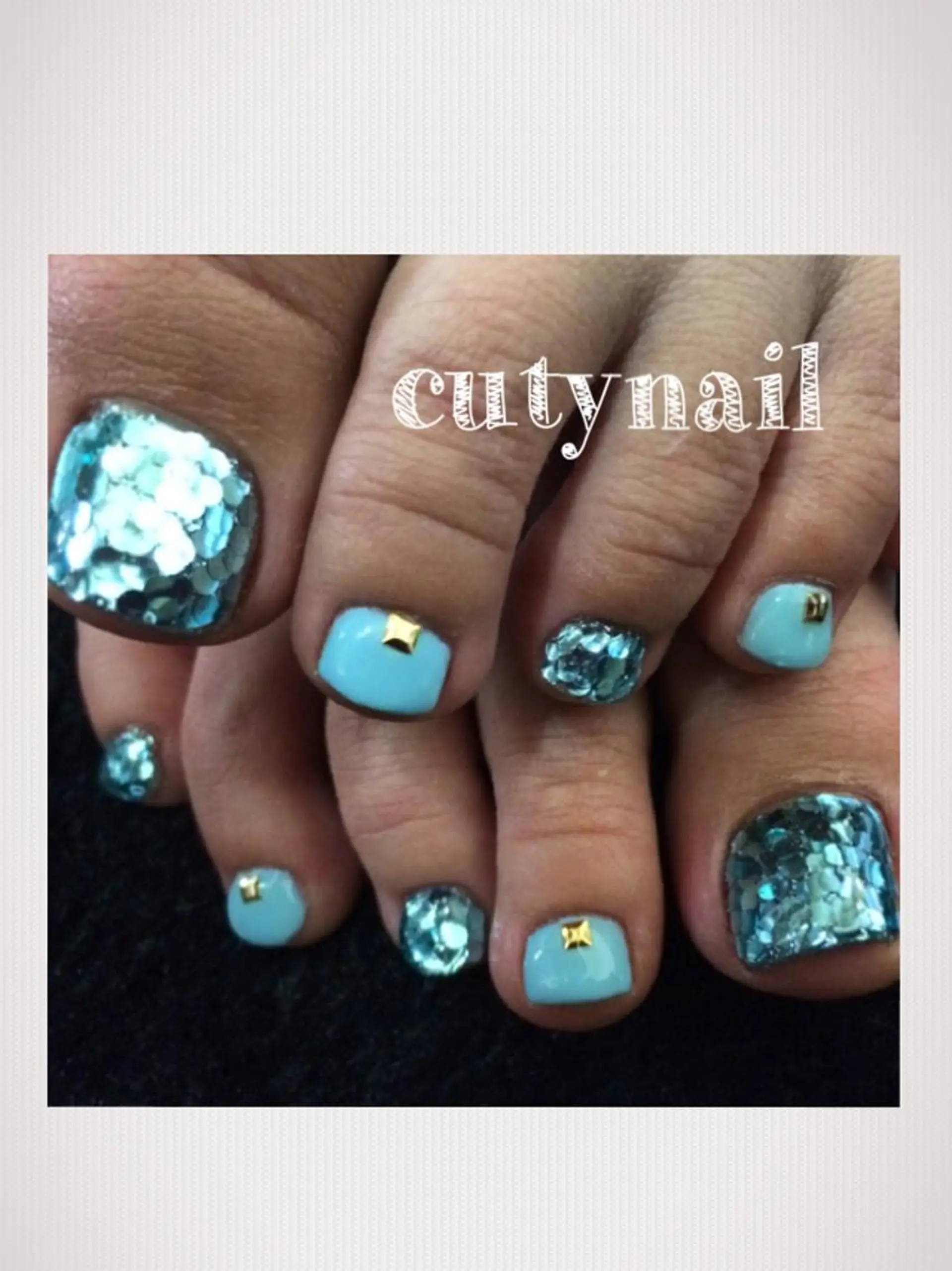 ネイル フットネイル ジェルネイル cuty nailのネイルデザイン