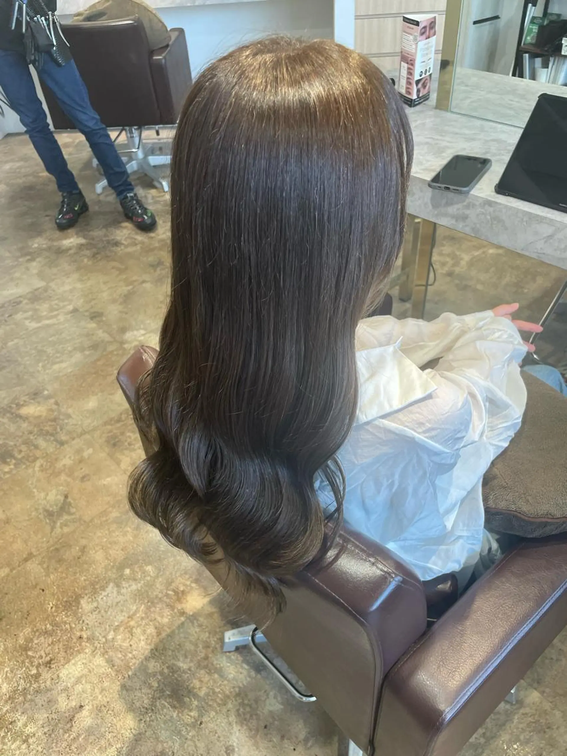 ミディアム ボブ 森 愛佳のヘアスタイル