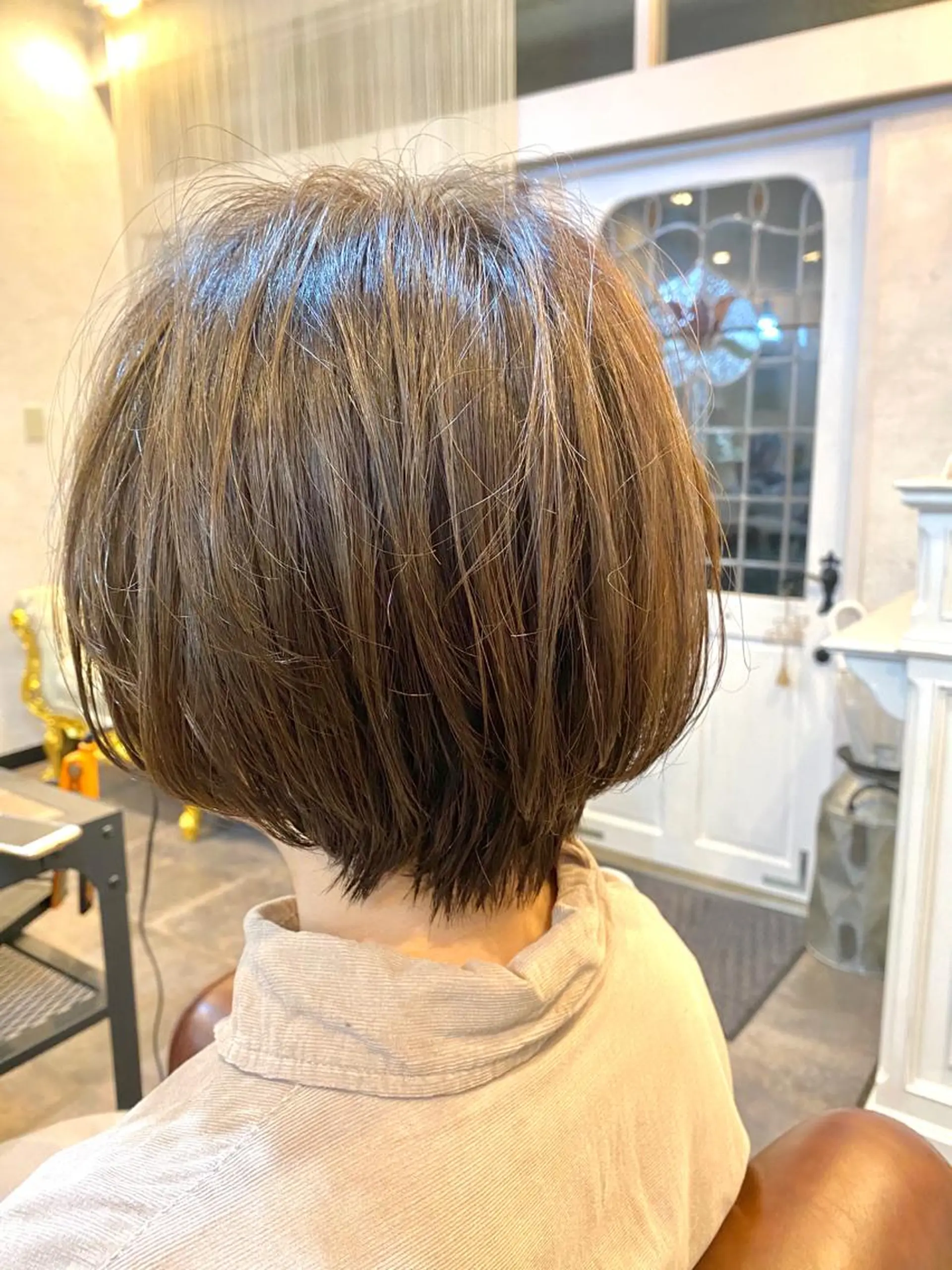 ショート カット ヘアカラー トリートメント エリュ所属・⭐️ショート⭐️美髪 矯正⭐️水口陸のヘアスタイル
