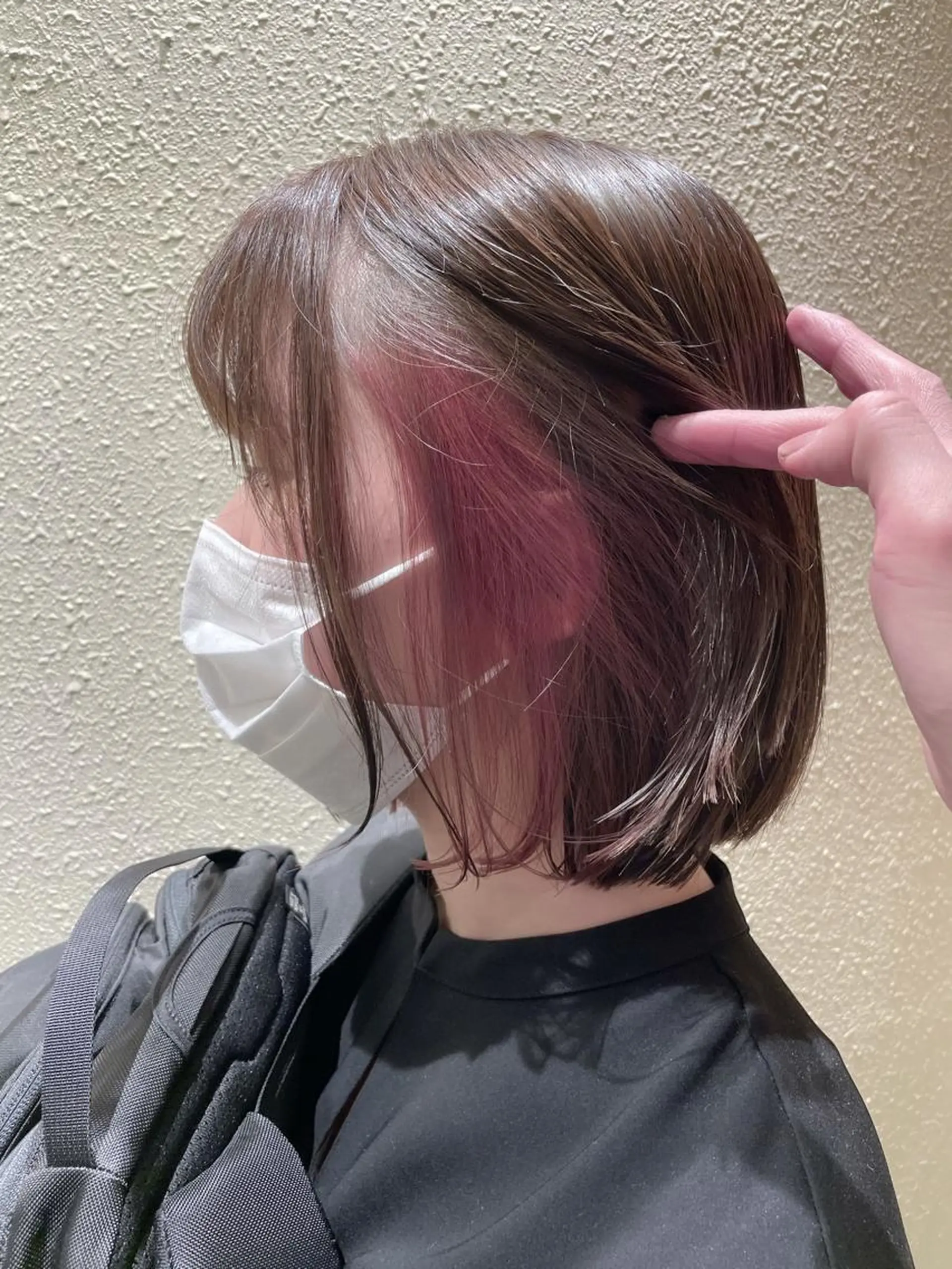 ミディアム カラー ベージュカラー 透明感カラー イヤリングカラー インナーカラー ピンクカラー ヘアカラー 🐶伊藤 弘夢🐶のその他イメージ