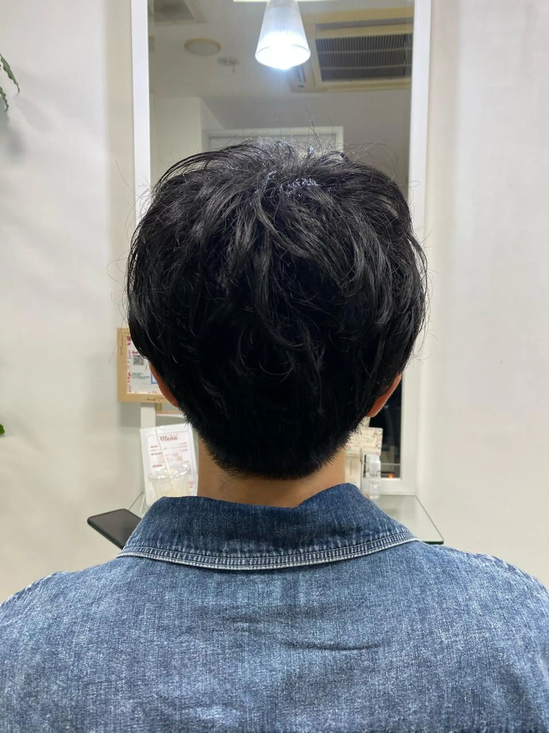 ショート メンズ マッシュ メンズパーマ Aloa登戸所属・武田 学のヘアスタイル