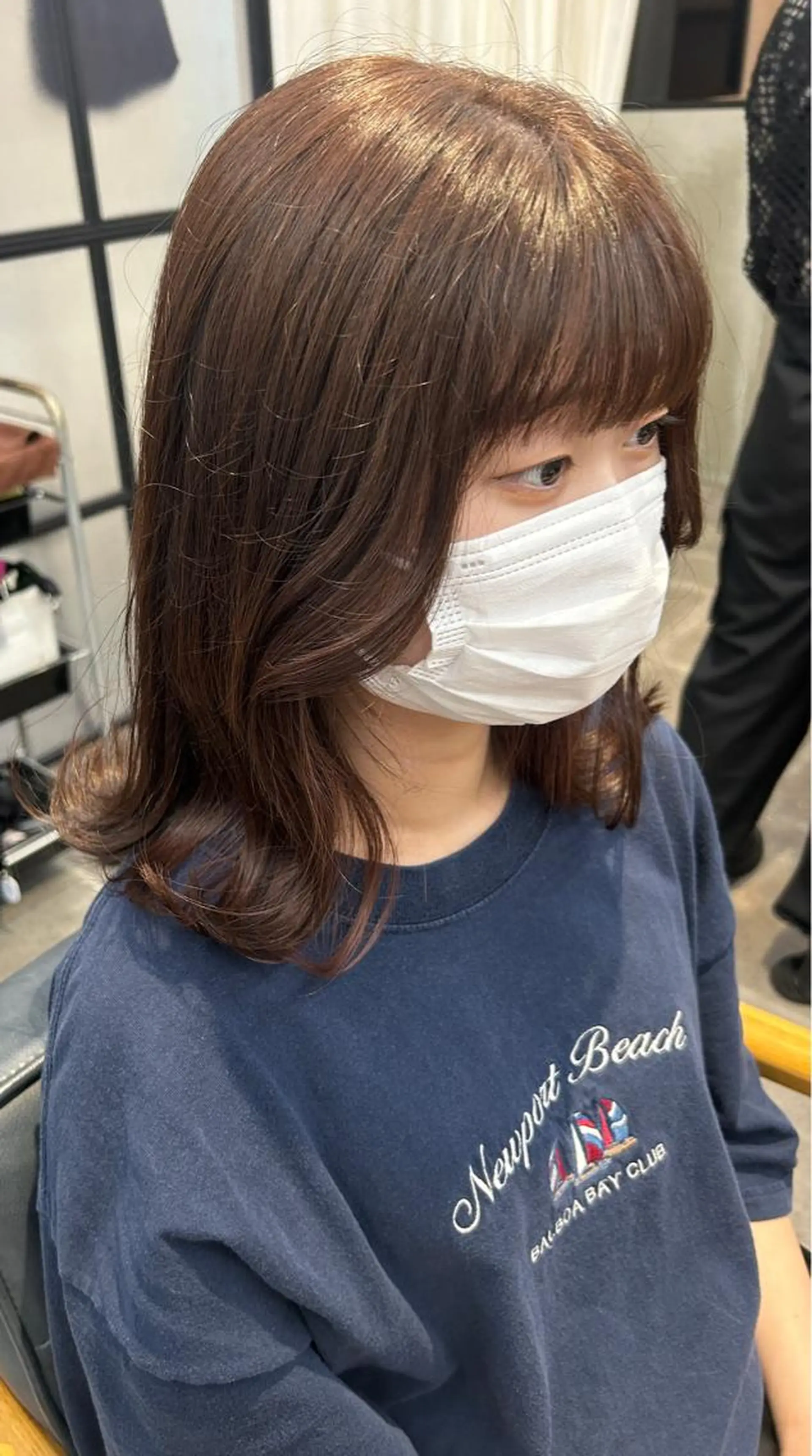 カラー カット ヘアカラー トリートメント newi梅田🫧韓国 ヘア🫧sakiのヘアスタイル