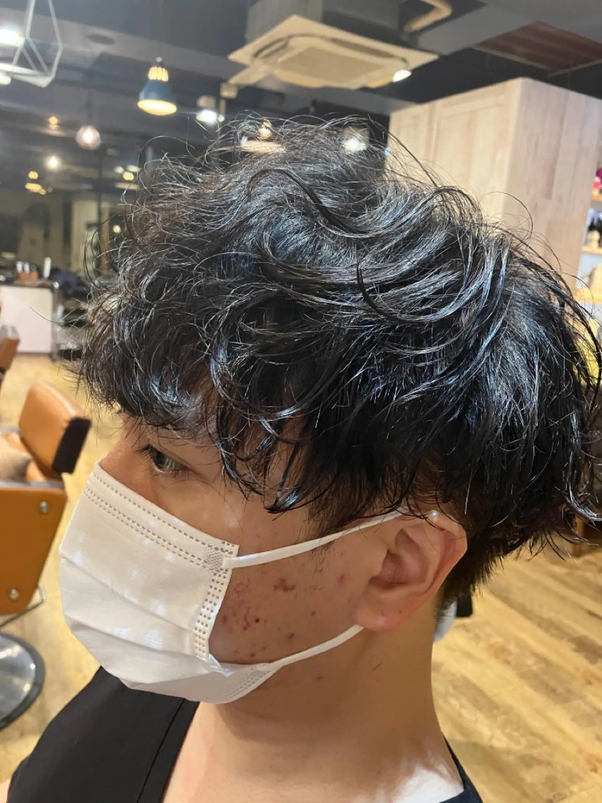 ショート パーマ メンズ 髪質改善LINKTH久喜所属・【髪質改善】関根 拓斗のヘアスタイル
