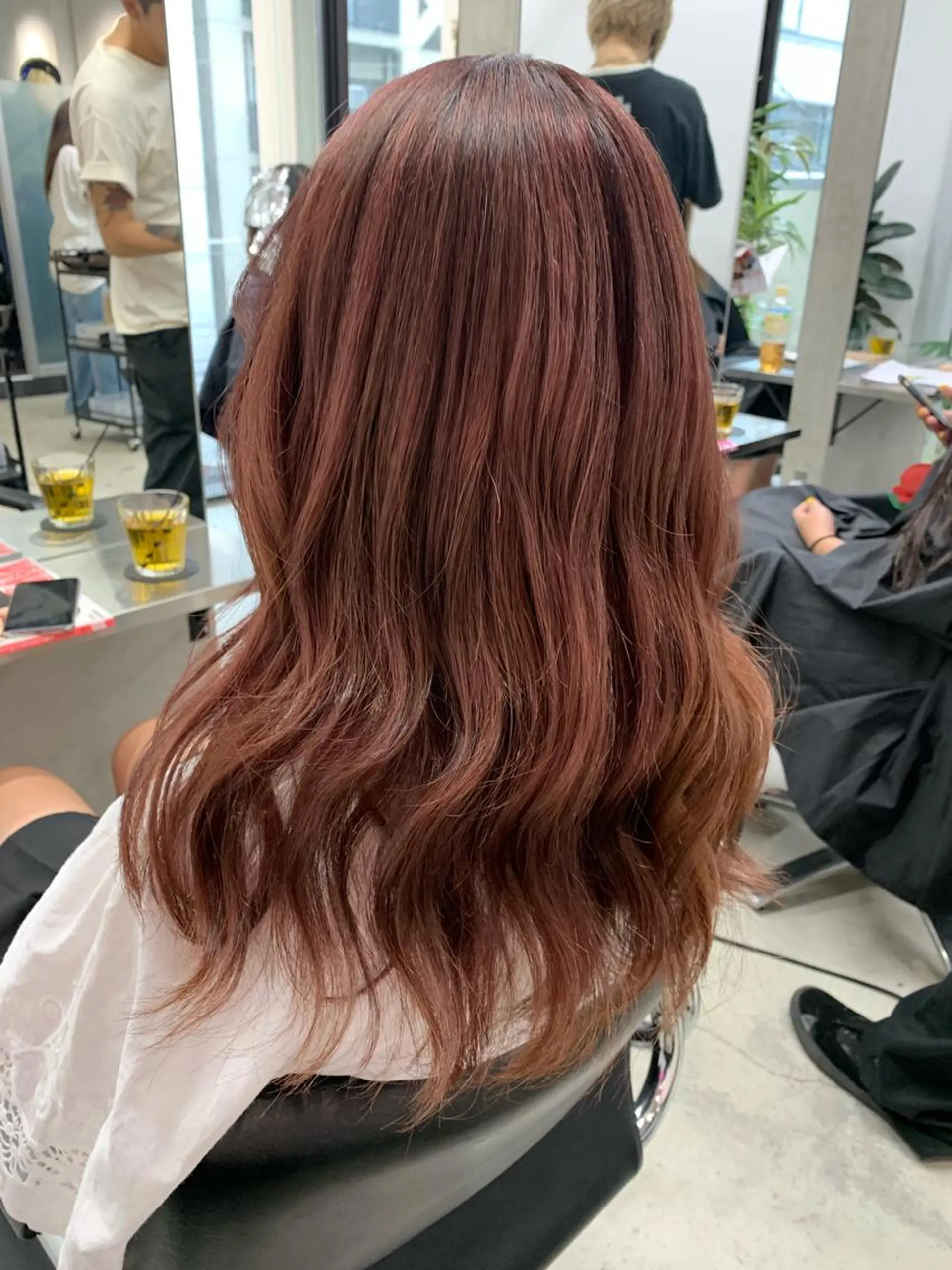 ロング カラー ベージュカラー ピンクカラー ピンクベージュ ヘアカラー トリートメント ✨カラー指名 No.1✨keitaのヘアスタイル
