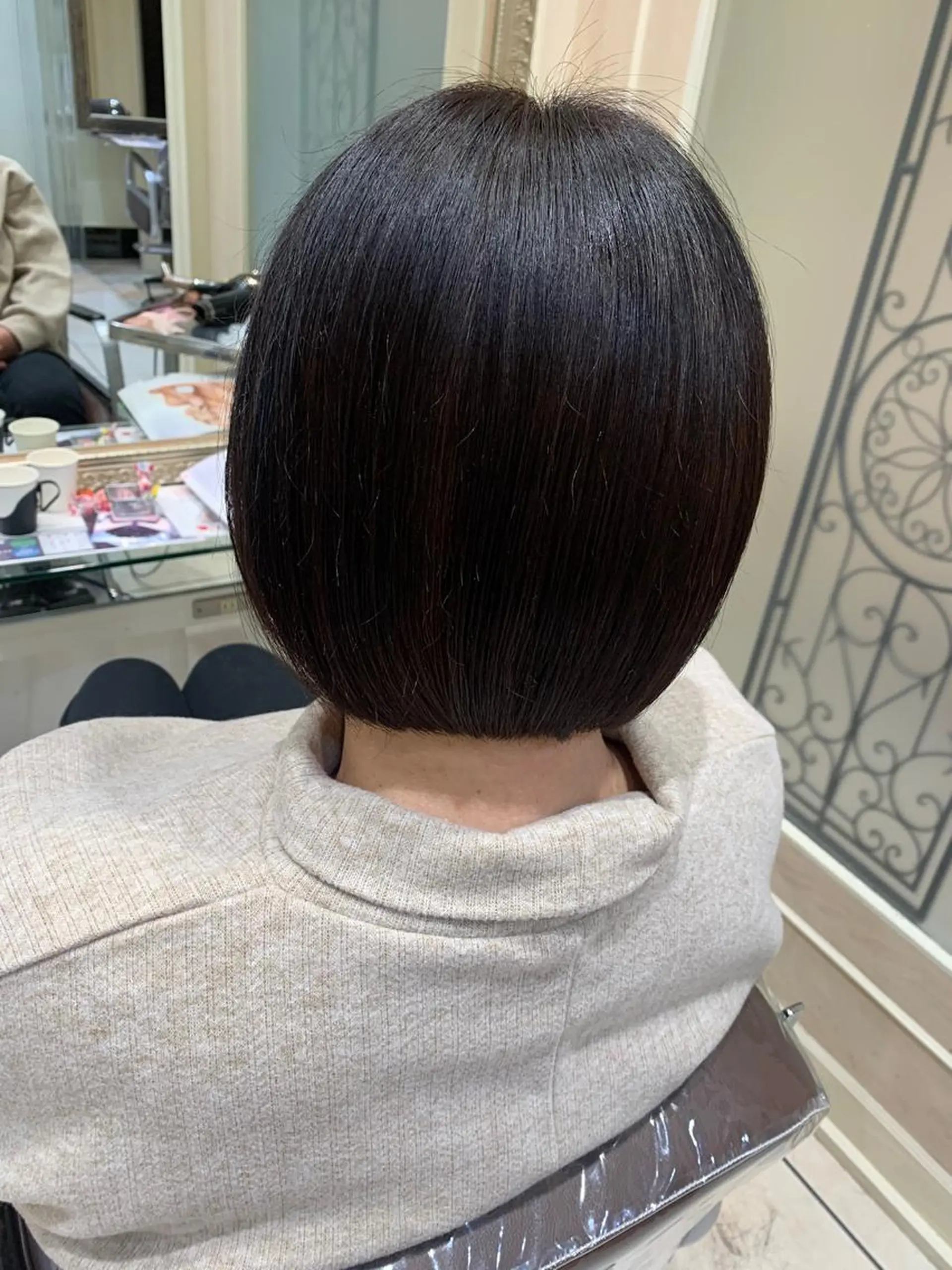 ショート ボブ 美容室キートス所属・岩井 七香のヘアスタイル