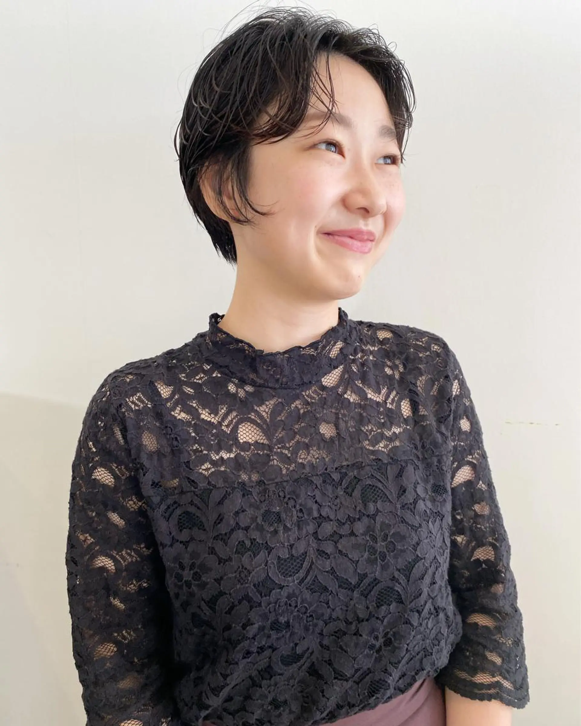 ショート カラー パーマ カット 自由が丘最多の口コミ 美容師✨生板🌿のヘアスタイル