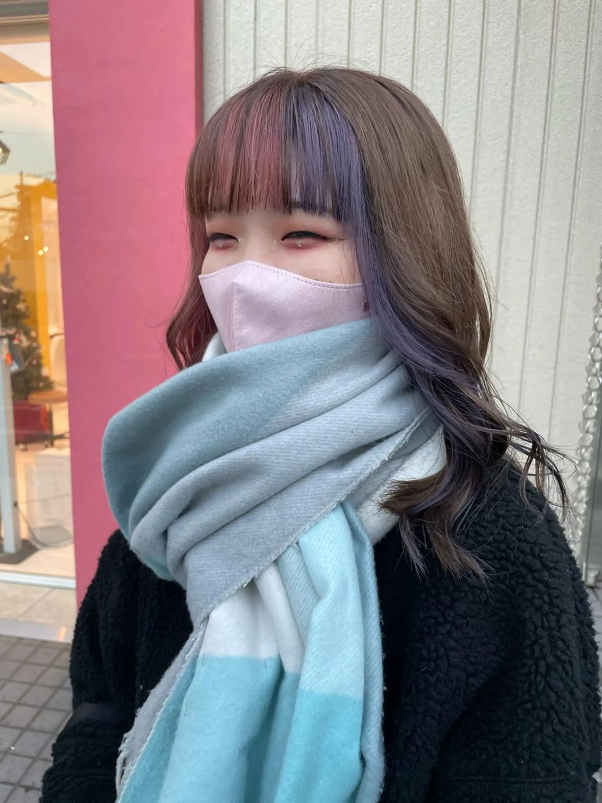 セミロング 似合わせ 垢抜け🌟 AKINOのヘアスタイル