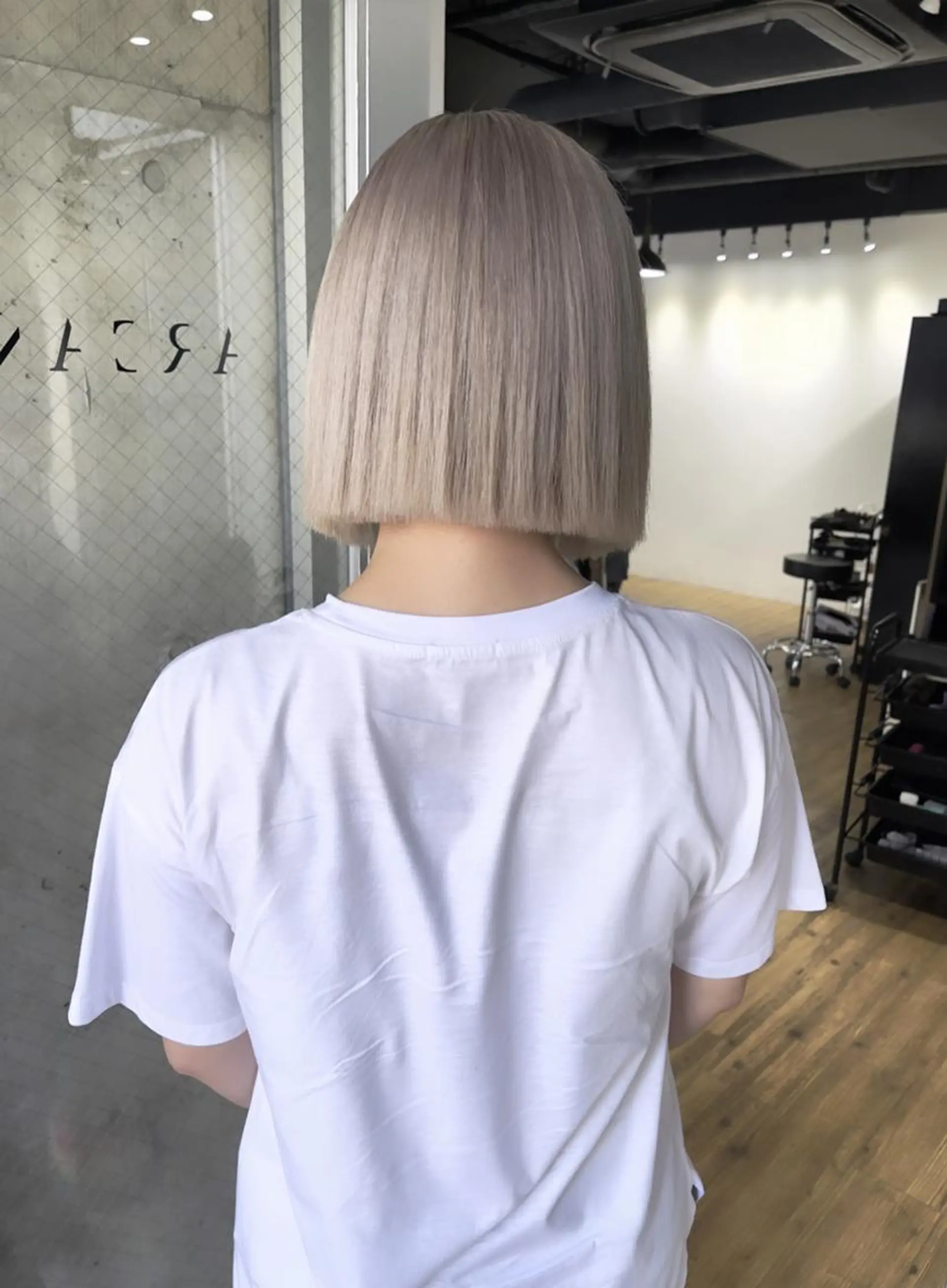 ショート カット ヘアカラー トリートメント 山影✨バレイヤージュ ハイライト✨メンズ◎のヘアスタイル