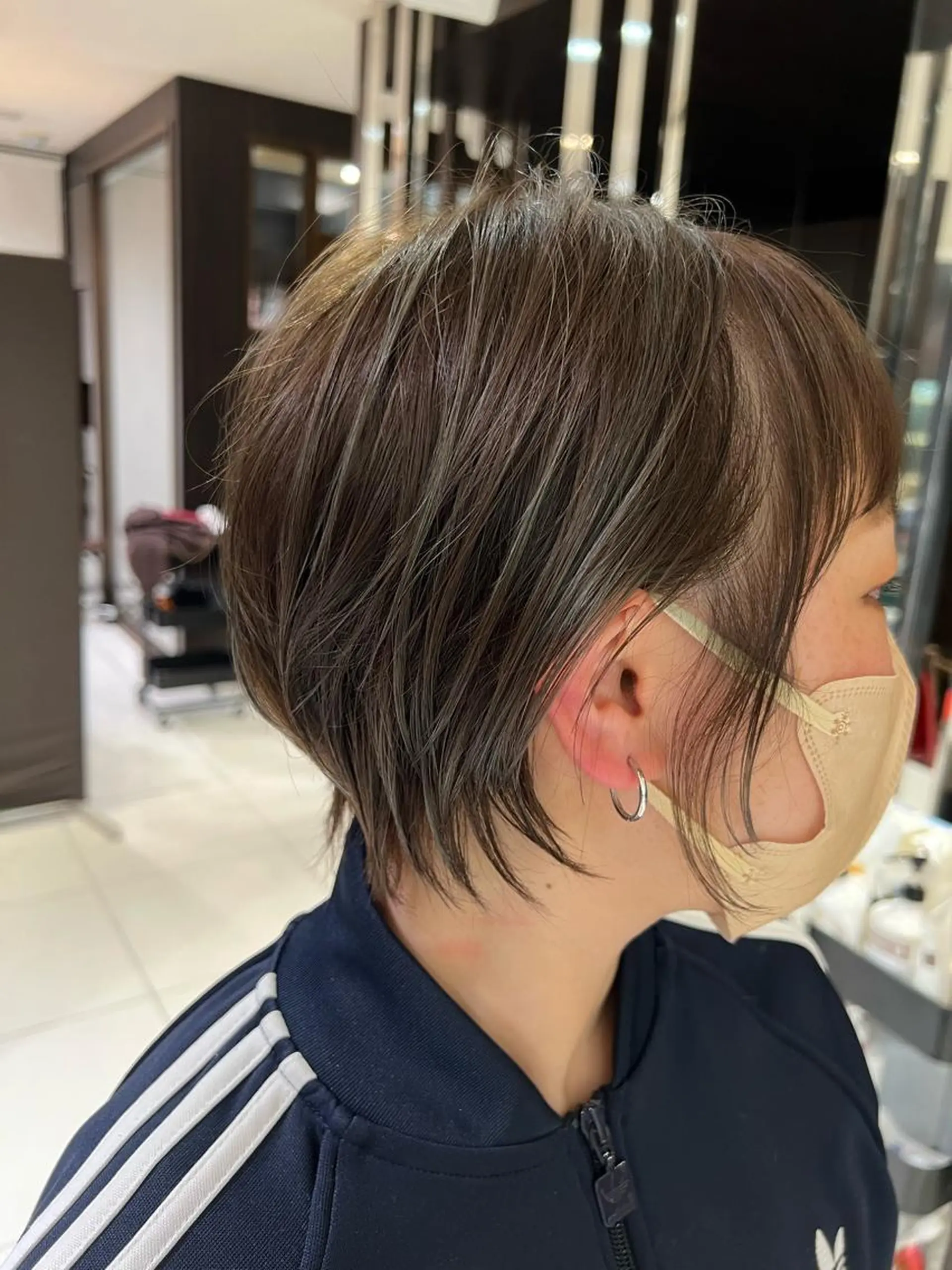 ショート 丸みショート ショートヘア 下條 真のヘアスタイル