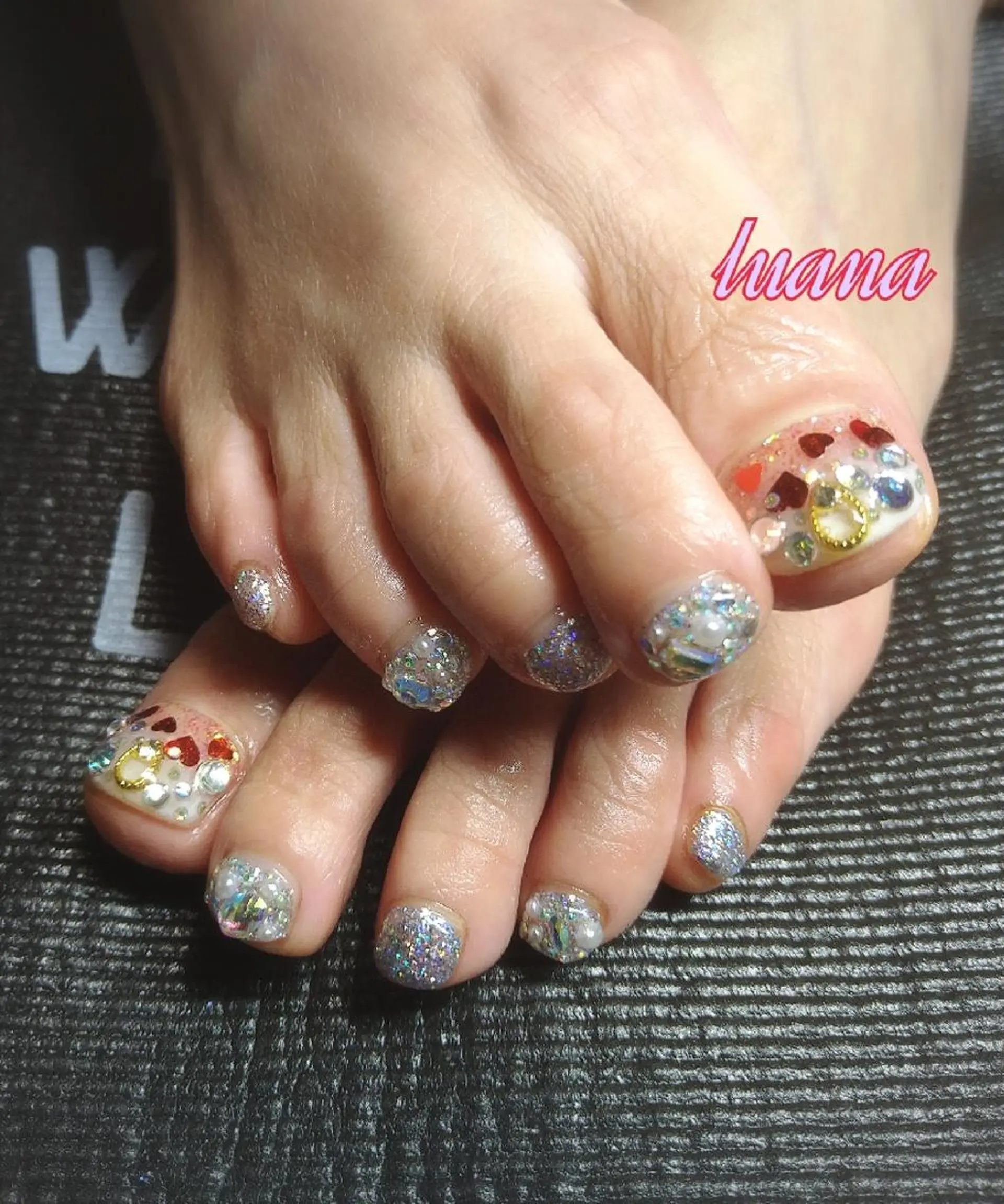 ネイル フットネイル LUANA  TAKAHASHIのネイルデザイン